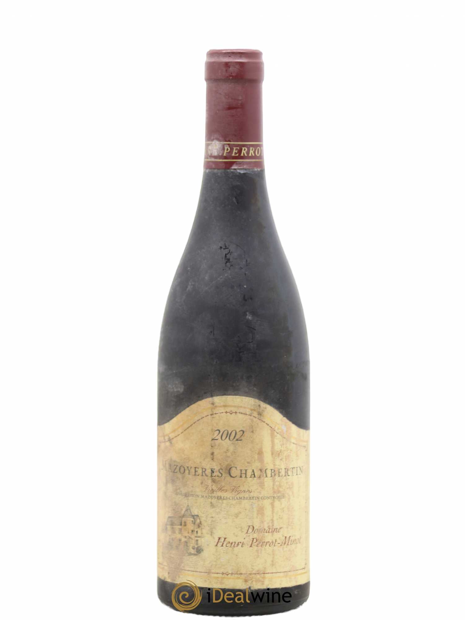 Mazoyères-Chambertin Grand Cru Vieilles Vignes Perrot-Minot 2002 - Lot de 1 bouteille - 0