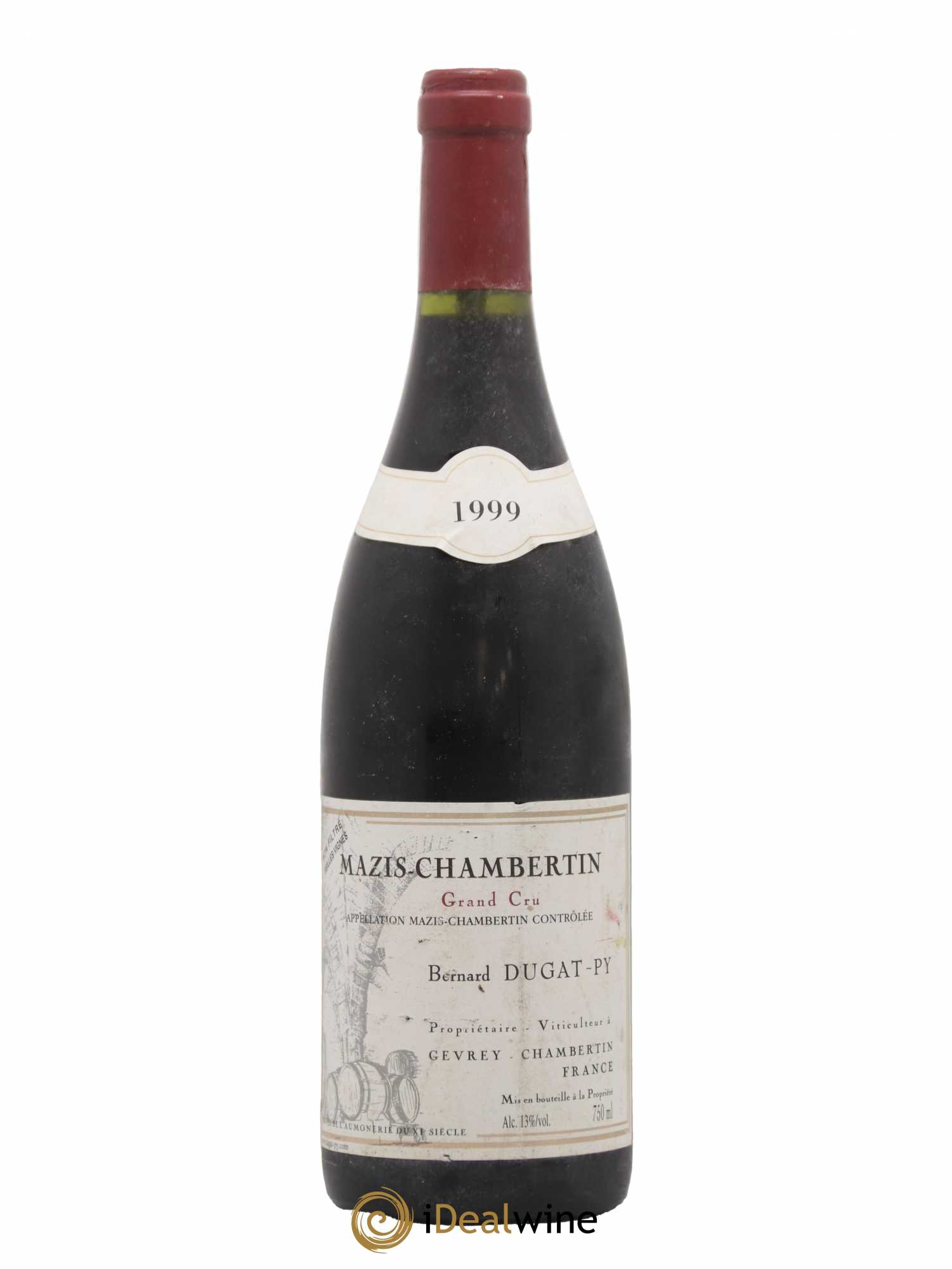 Mazis-Chambertin Grand Cru Vieilles Vignes Dugat-Py Vieilles Vignes Dugat Py 1999 - Lot de 1 bouteille - 0