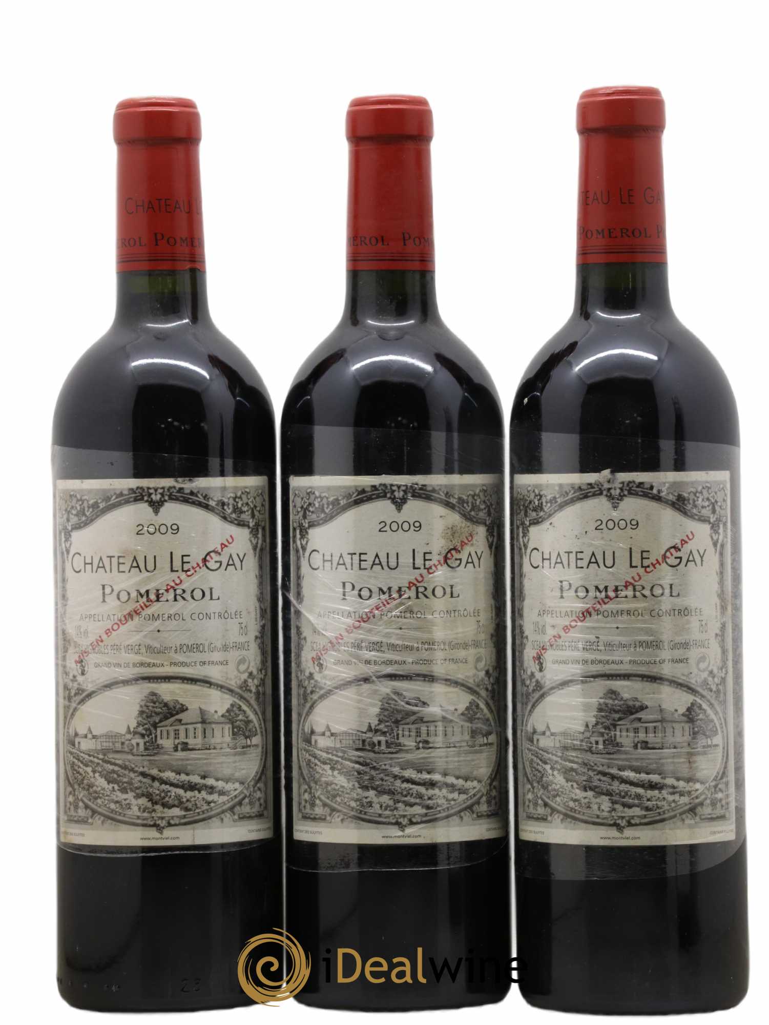Château Le Gay 2009 - Lot de 3 bouteilles - 0