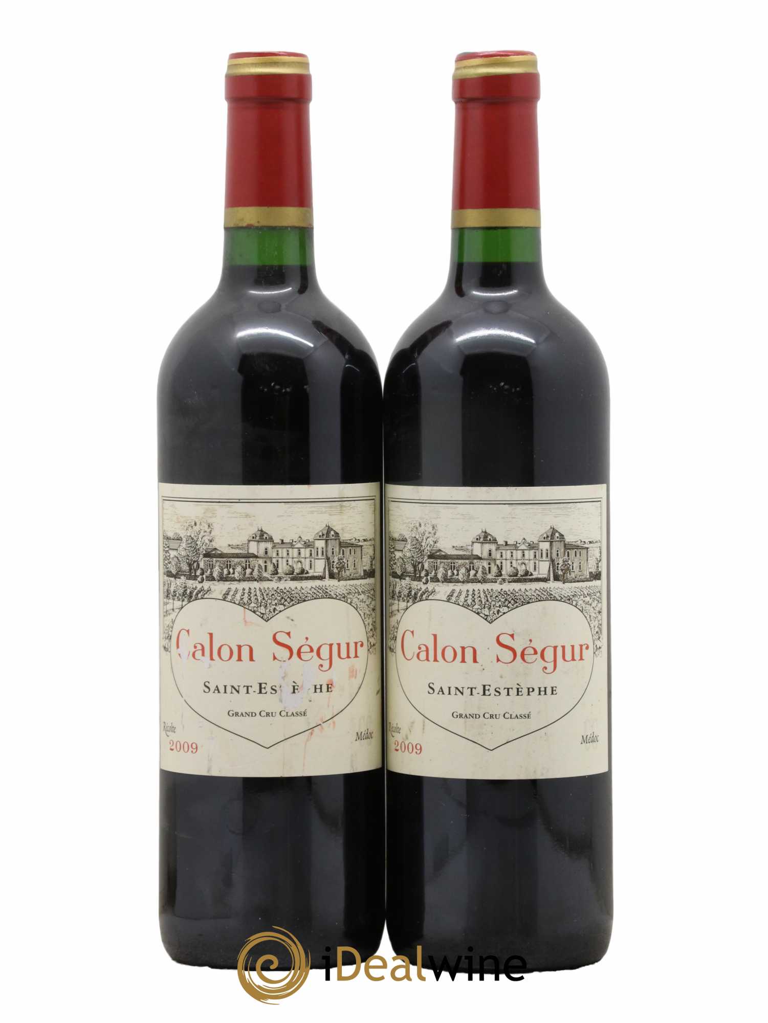 Château Calon Ségur 3ème Grand Cru Classé 2009 - Lot de 2 bouteilles - 0