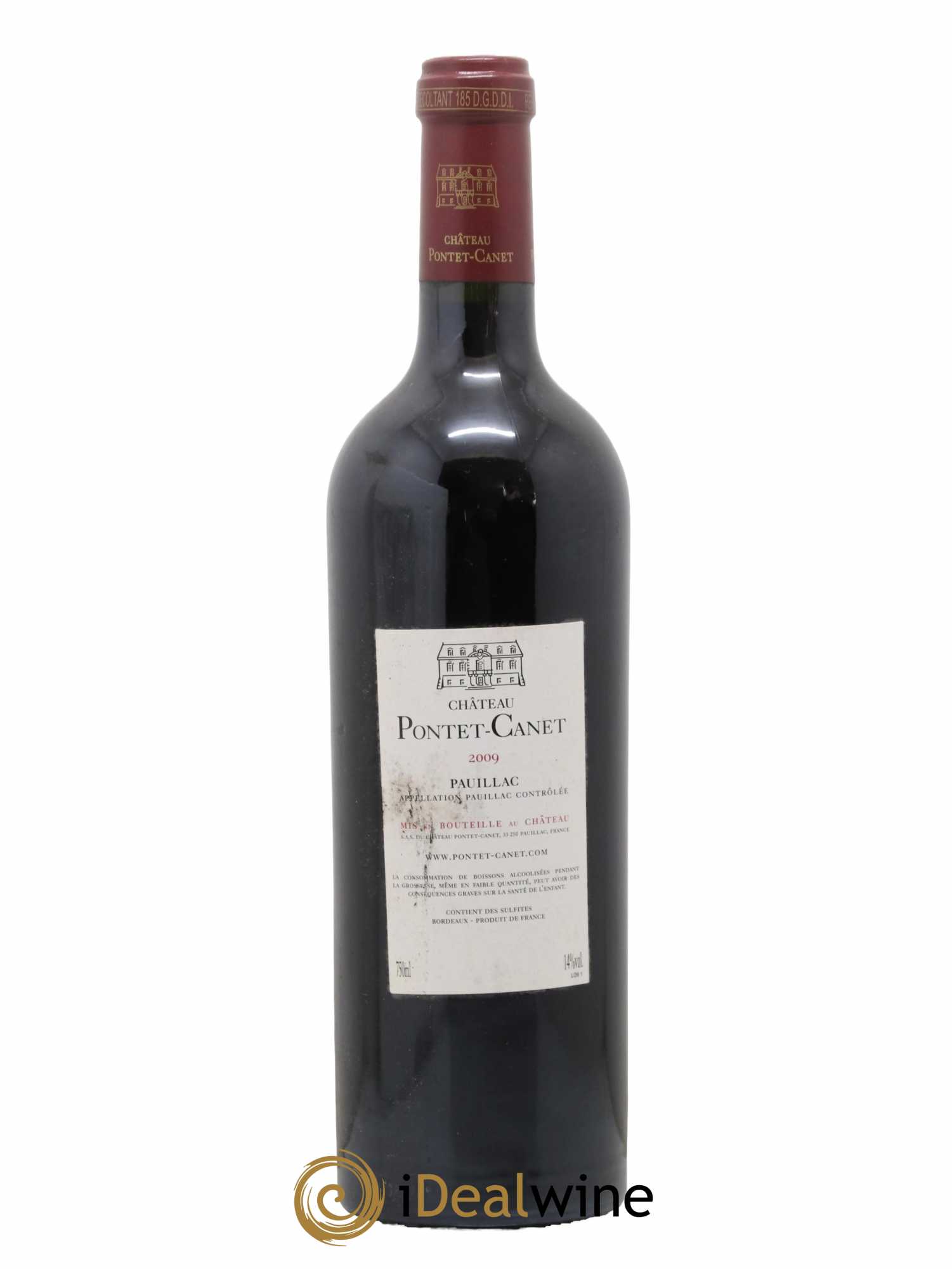 Château Pontet Canet 5ème Grand Cru Classé 2009 - Lot de 1 bouteille - 1