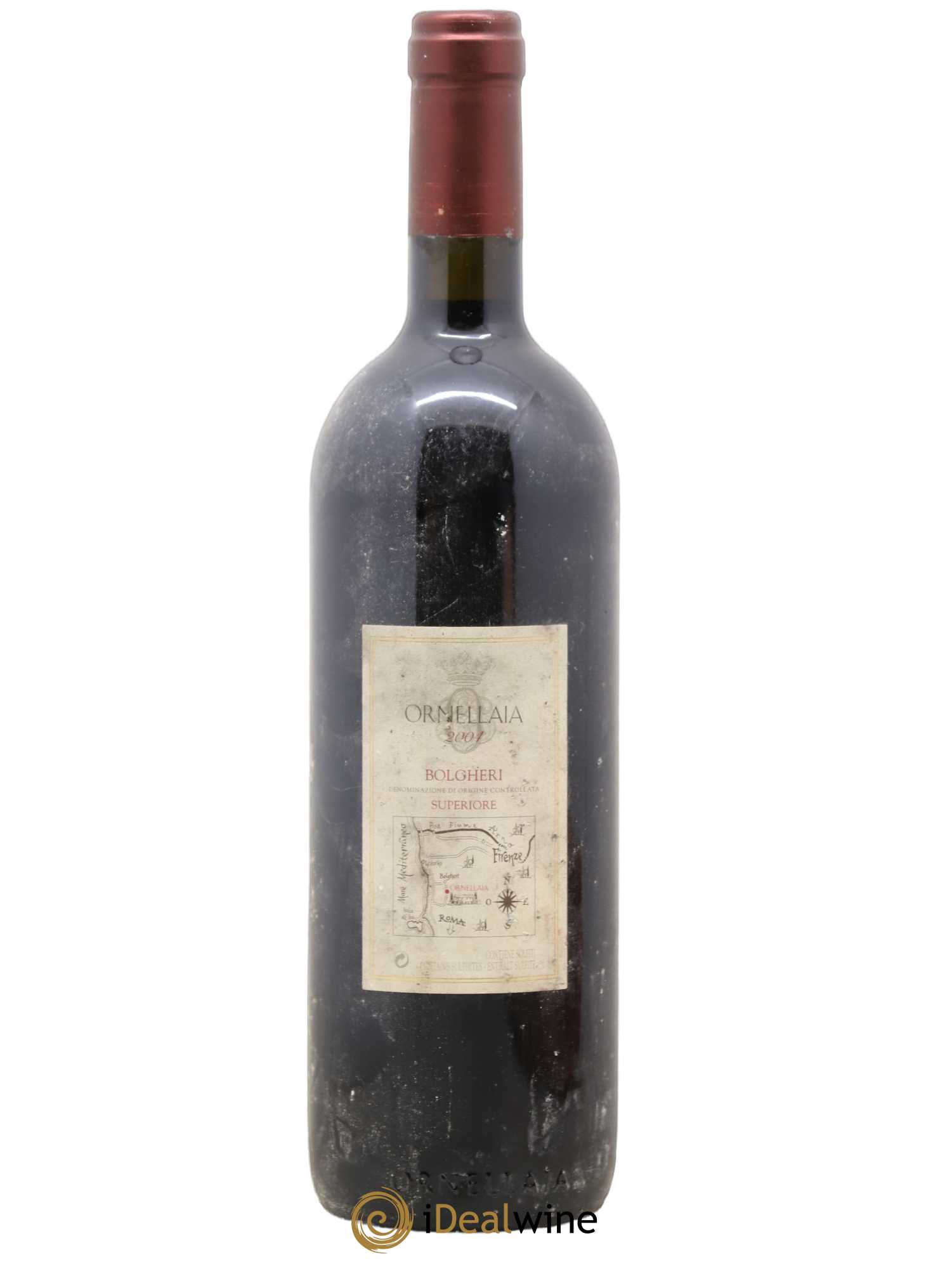 Bolgheri DOC Superiore Ornellaia Tenuta Dell'Ornellaia - Frescobaldi 2004 - Lot de 1 bouteille - 1