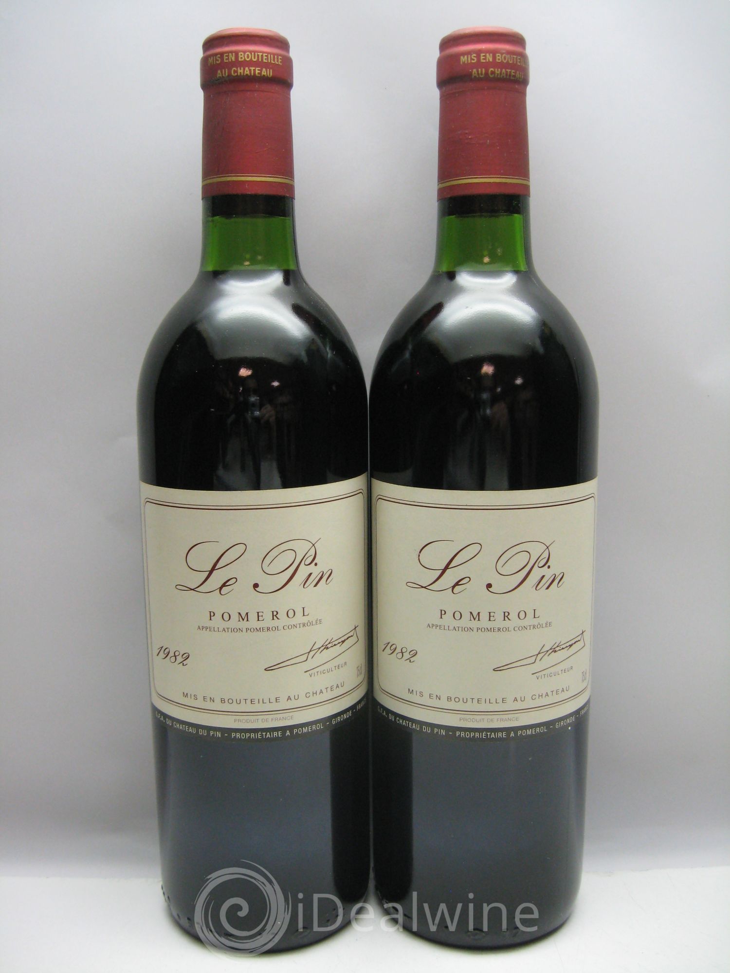 Château Le Pin 1982 - Lot de 12 bouteilles - 0