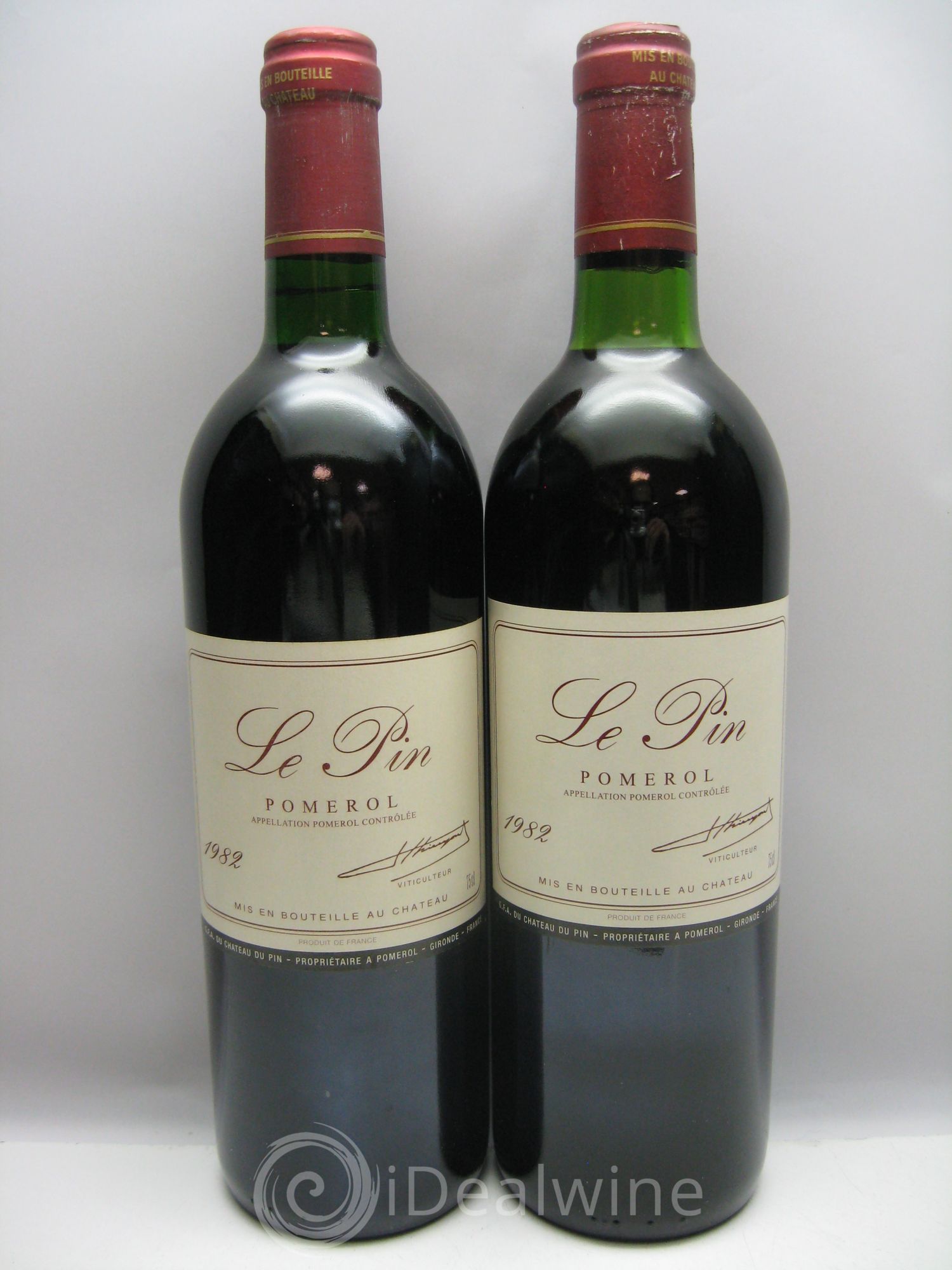 Château Le Pin 1982 - Lot de 12 bouteilles - 1