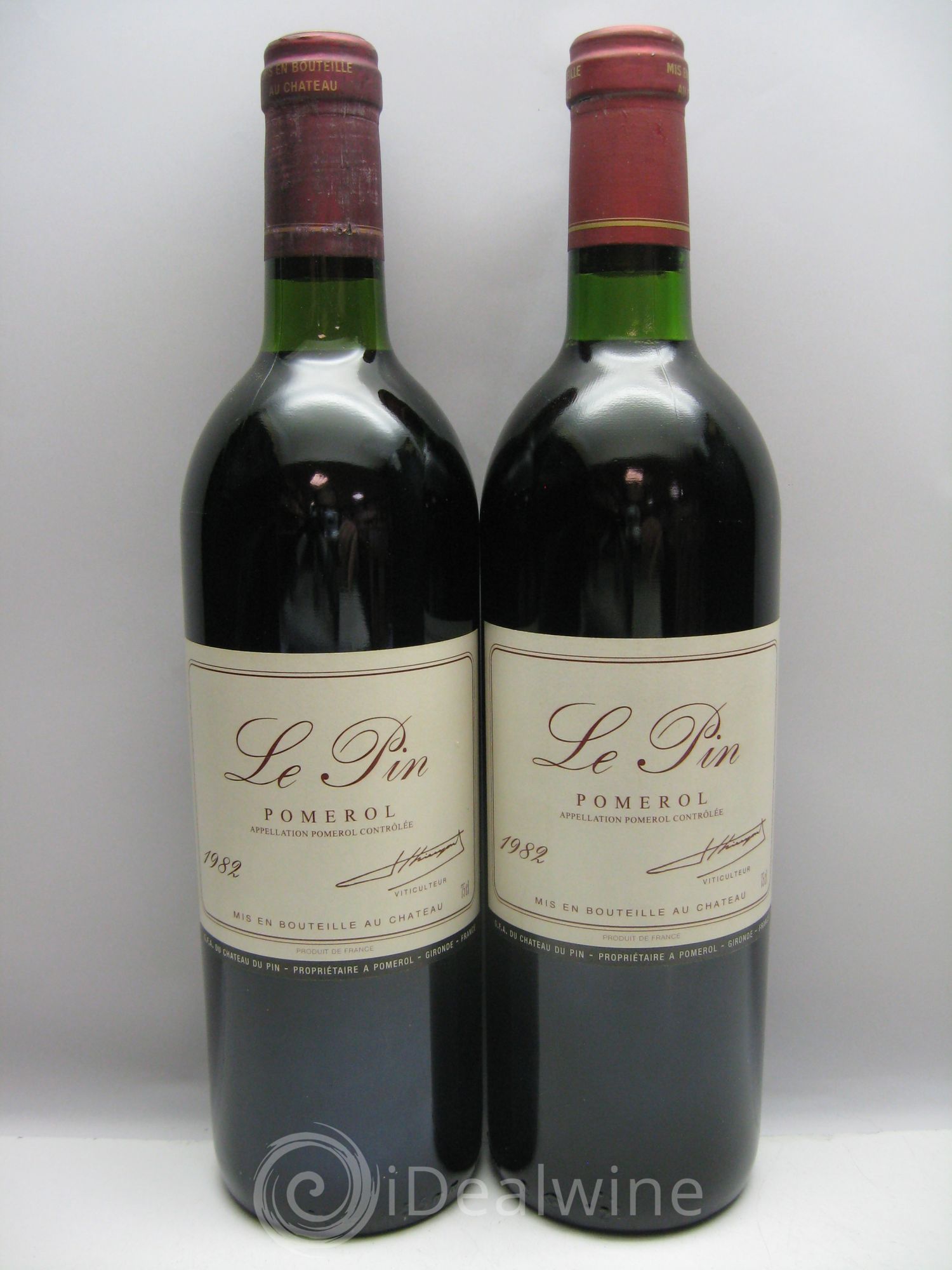 Château Le Pin 1982 - Lot de 12 bouteilles - 2