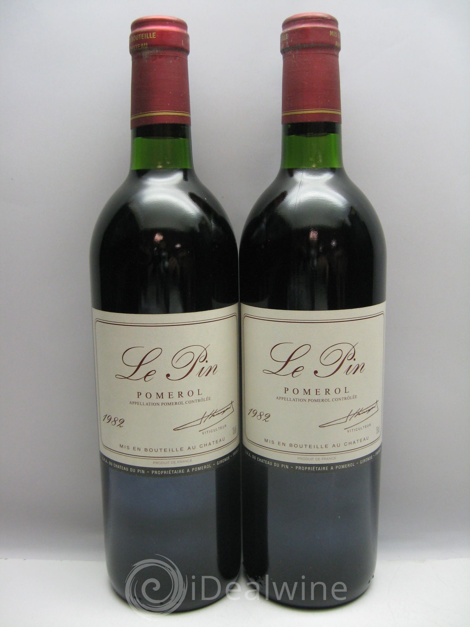 Château Le Pin 1982 - Lot de 12 bouteilles - 4