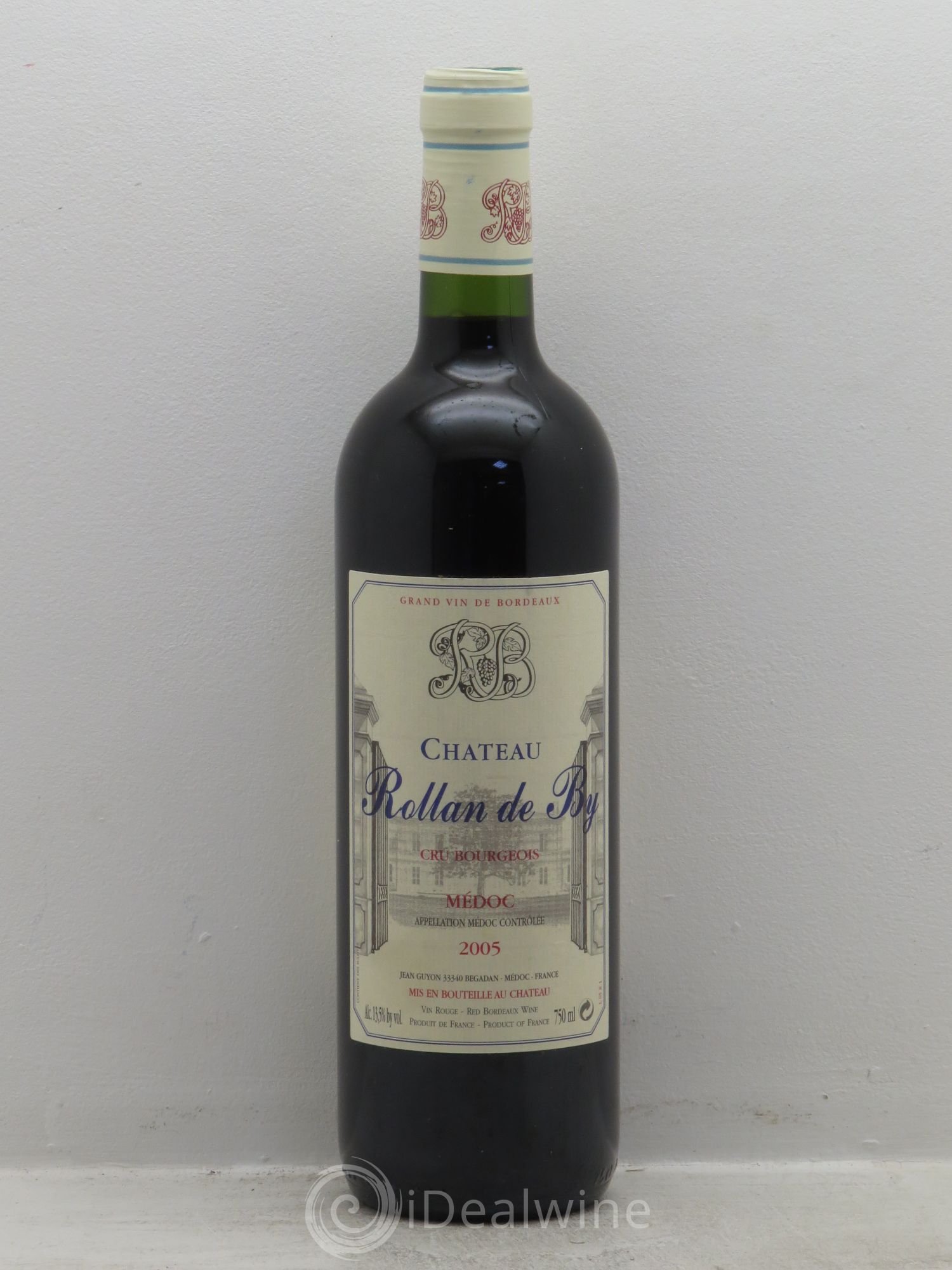 Château Rollan de By Cru Bourgeois 2005 - Lot de 1 bouteille - 0