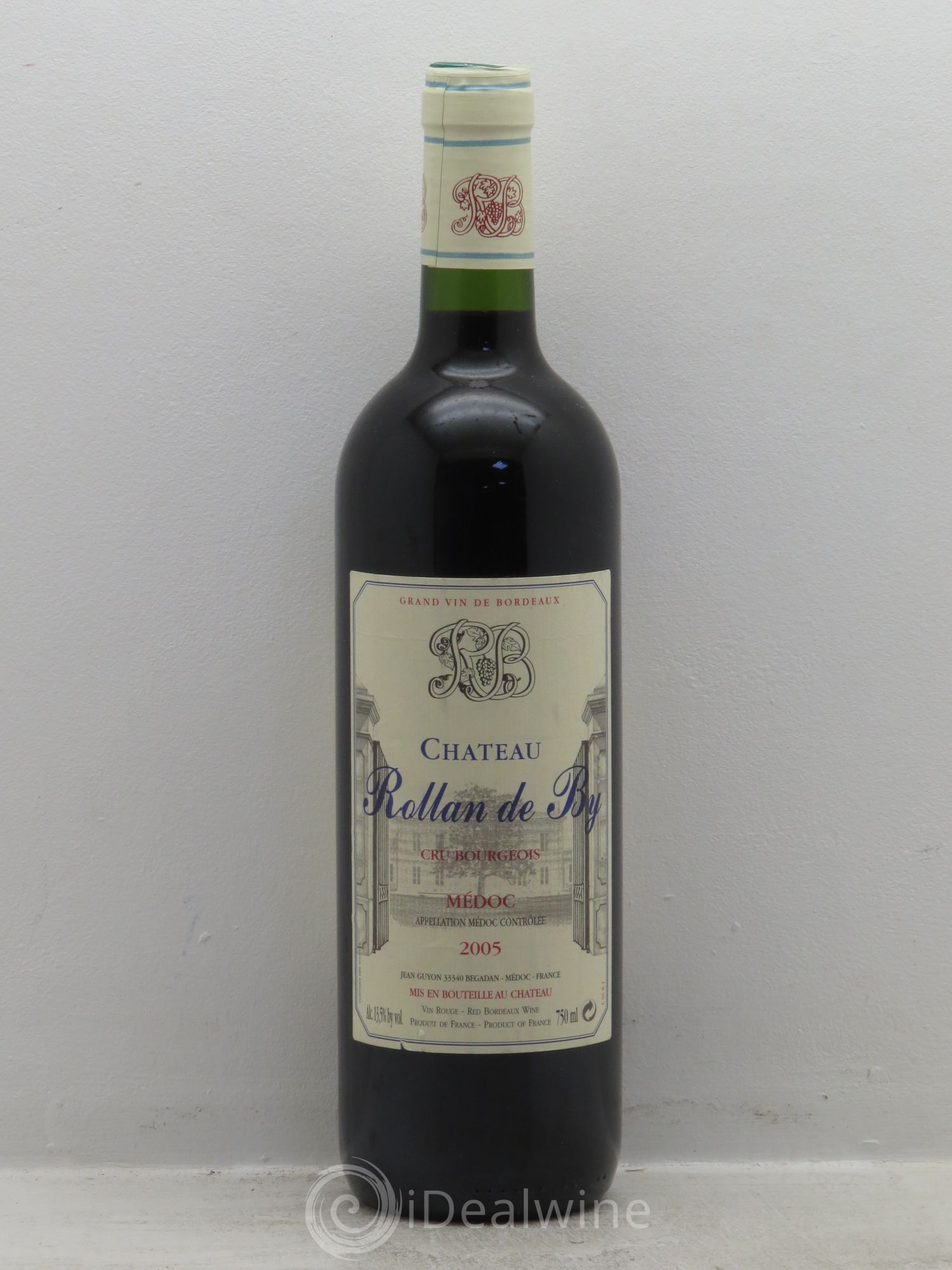 Château Rollan de By Cru Bourgeois 2005 - Lot de 1 bouteille - 0
