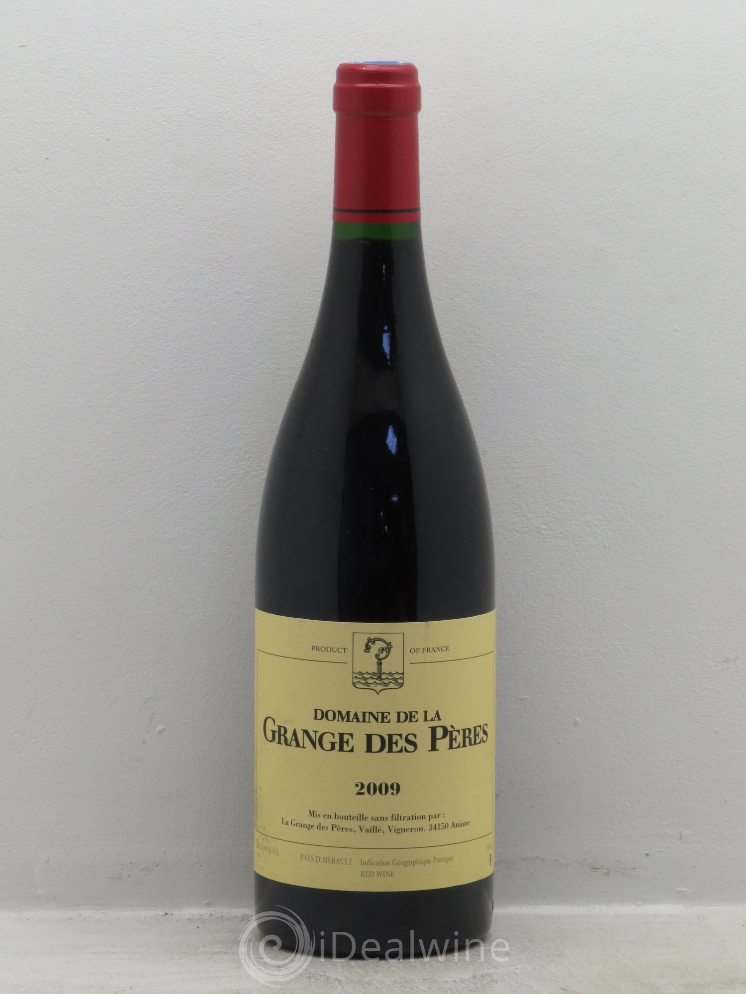Pays d'Hérault Grange des Pères Laurent Vaillé 2009 - Lot de 1 bouteille - 0