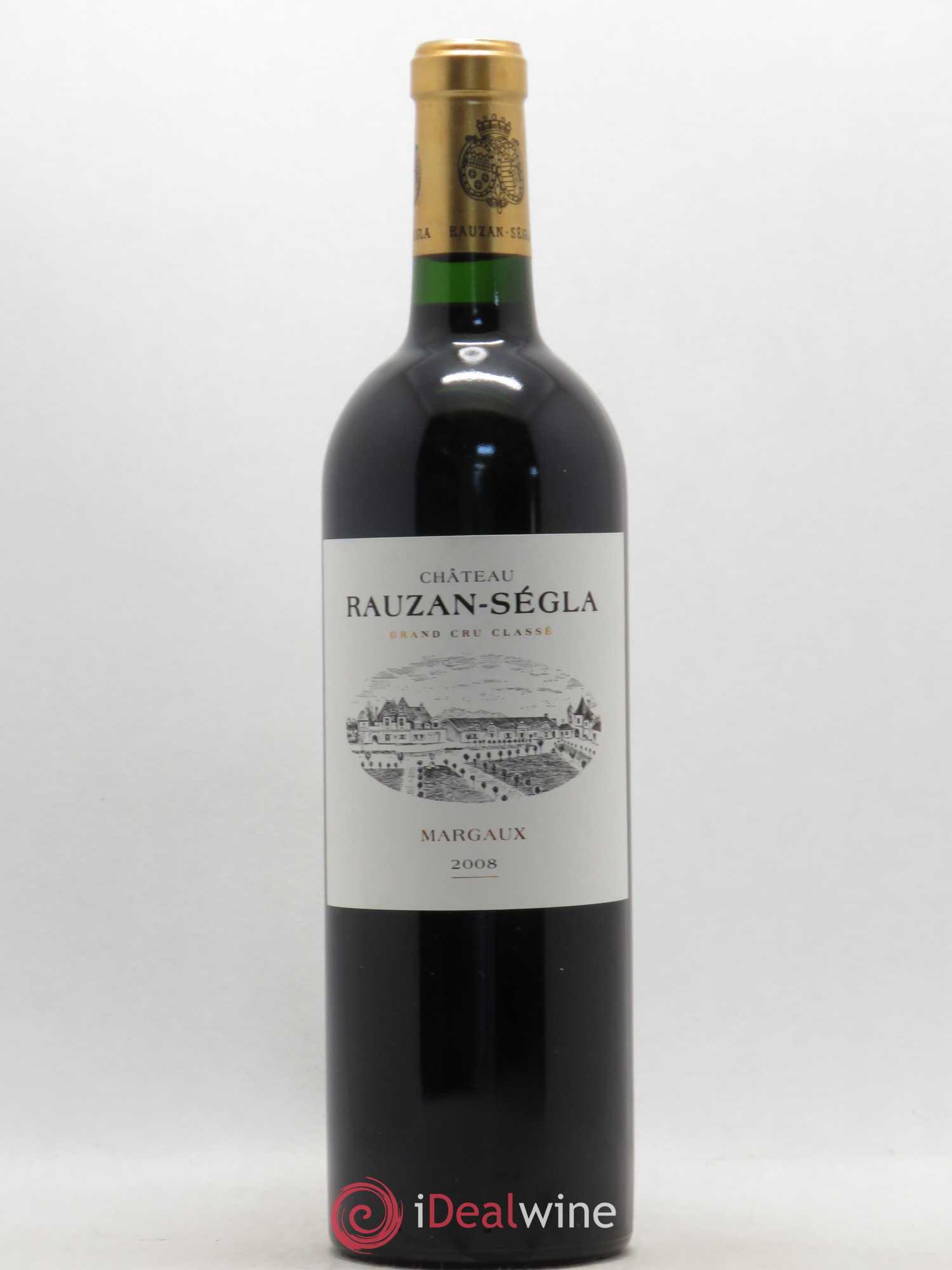 Château Rauzan Ségla Grand Cru Classé 2008 - Lot de 1 bouteille - 0