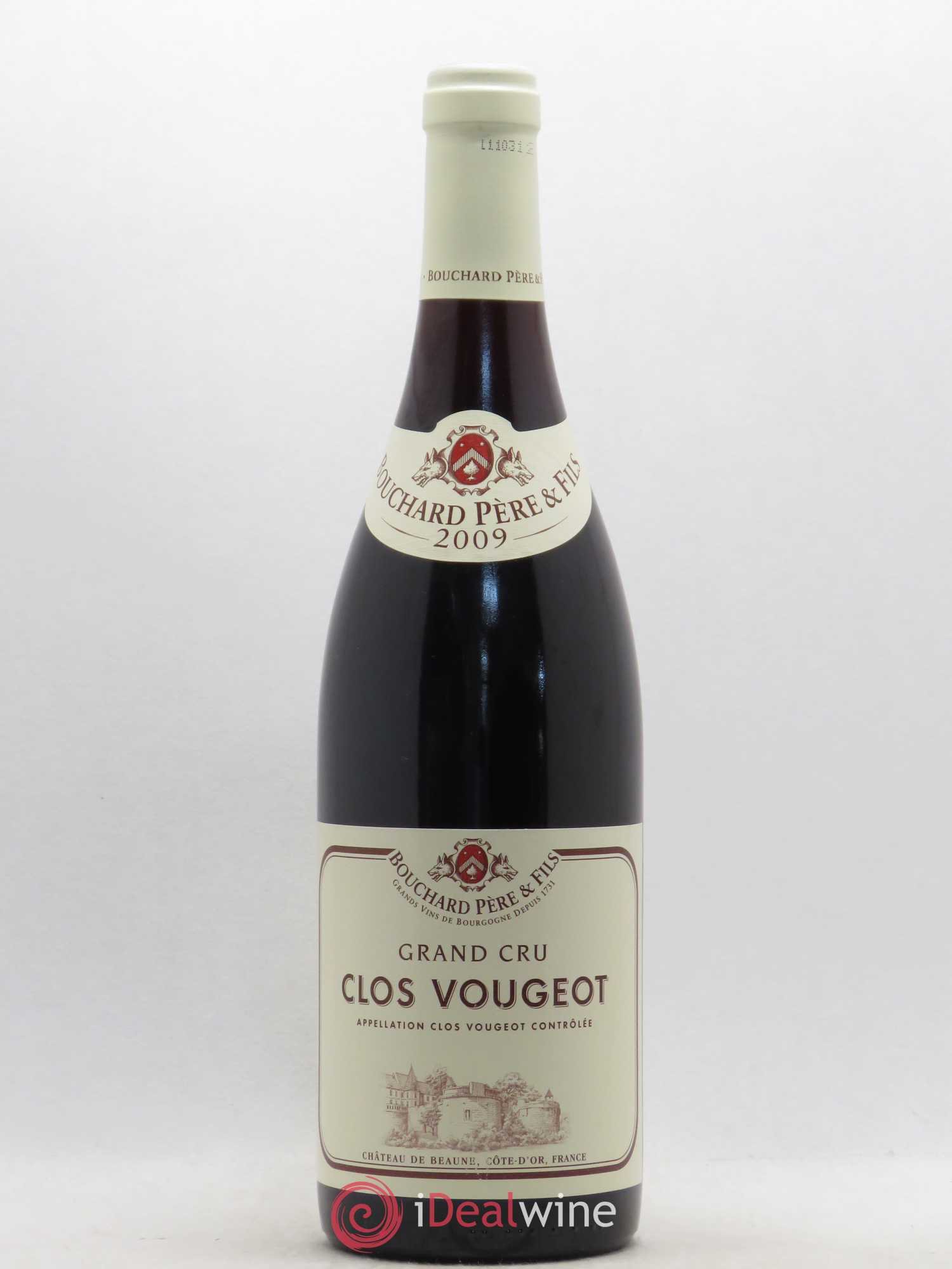 Clos de Vougeot Grand Cru Bouchard Père & Fils 2009 - Lot de 1 bouteille - 0