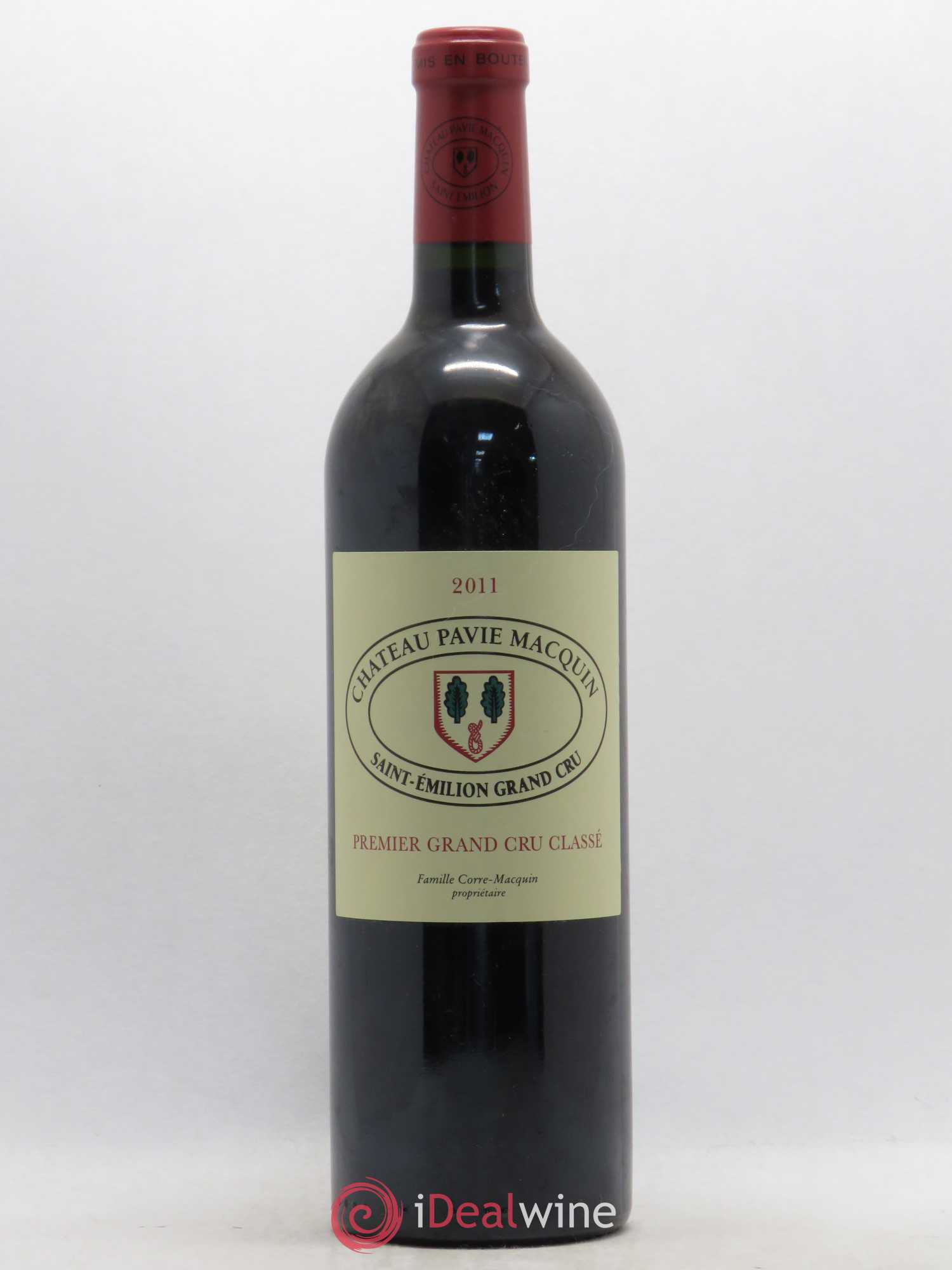 Château Pavie Macquin 1er Grand Cru Classé B 2011 - Lot de 1 bouteille - 0