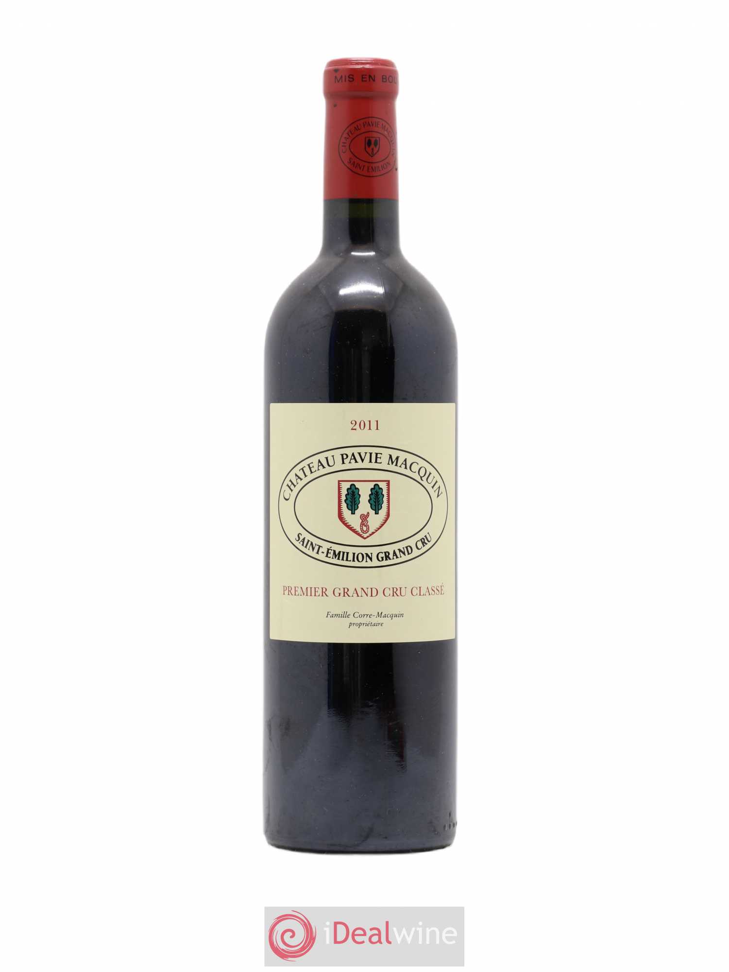 Château Pavie Macquin 1er Grand Cru Classé B 2011 - Lot de 1 bouteille - 0