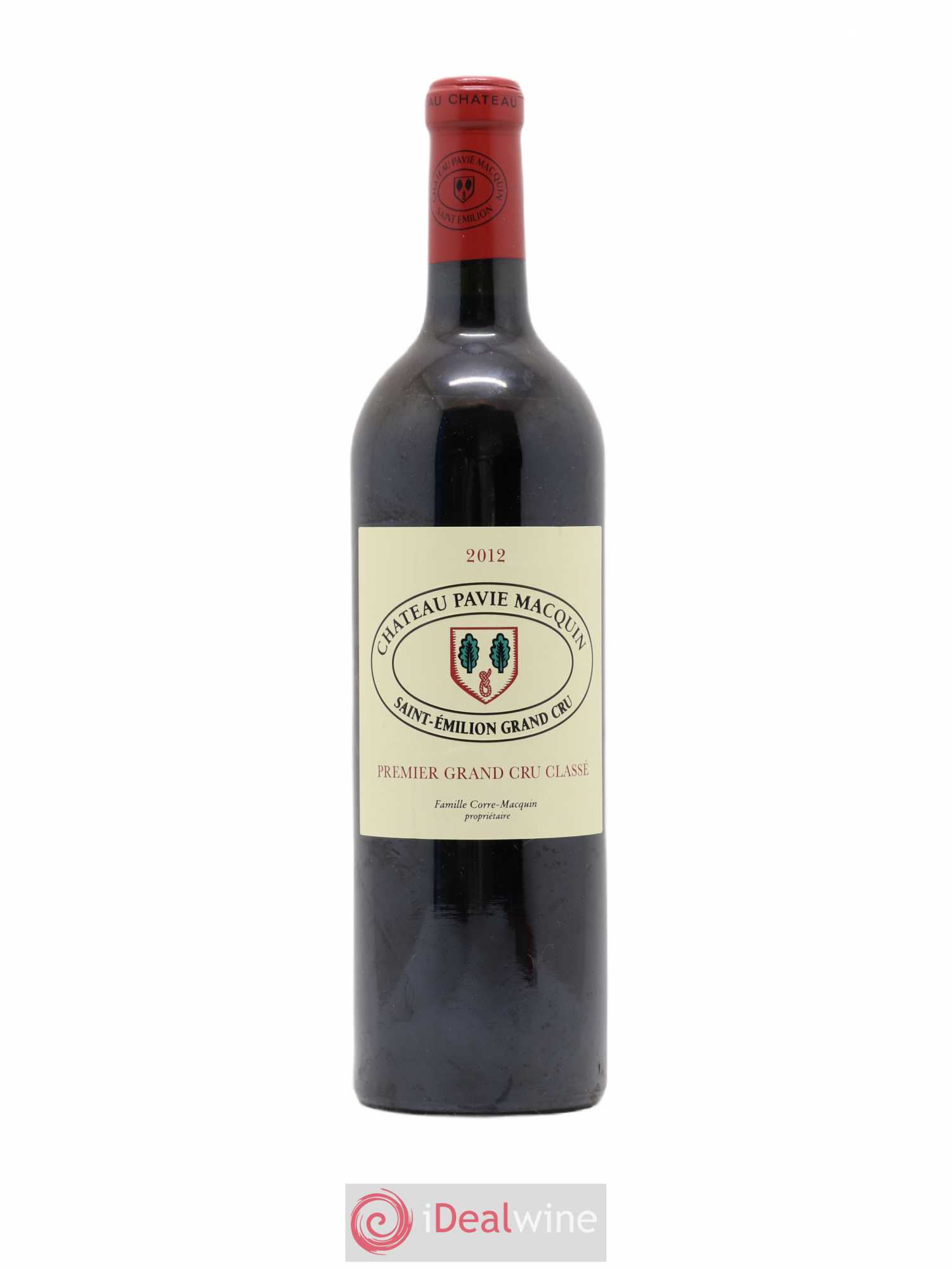 Château Pavie Macquin 1er Grand Cru Classé B 2012 - Lot de 1 bouteille - 0
