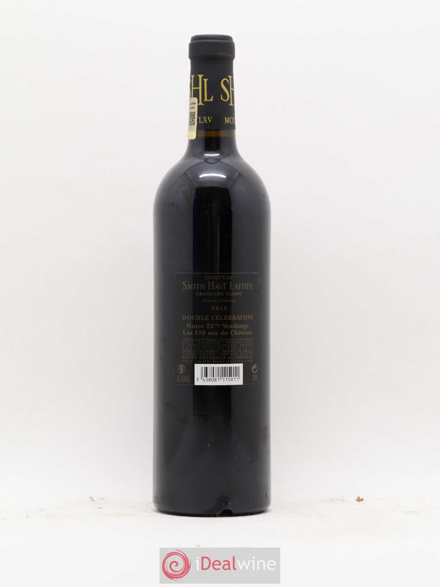 Château Smith Haut Lafitte Cru Classé de Graves 2015 - Lot de 1 bouteille - 1