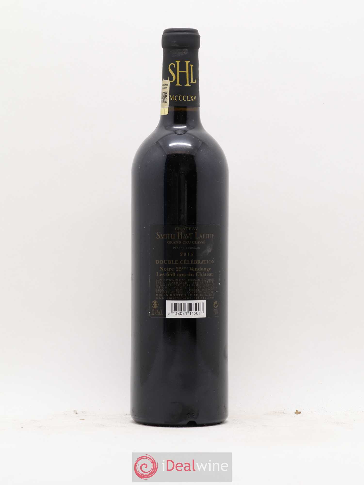 Château Smith Haut Lafitte Cru Classé de Graves 2015 - Lot de 1 bouteille - 1