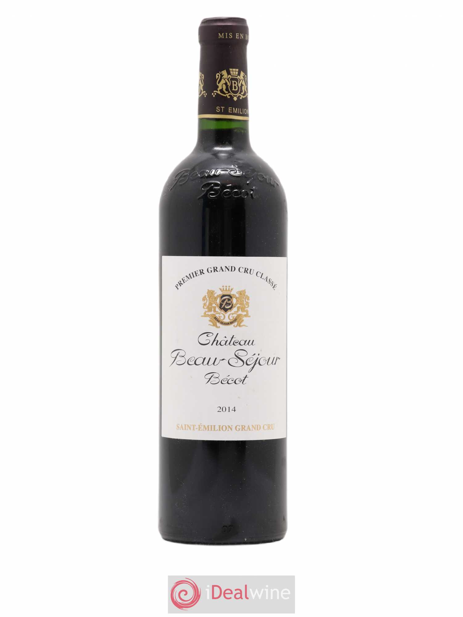 Château Beau-Séjour Bécot 1er Grand Cru Classé B 2014 - Lot de 1 bouteille - 0
