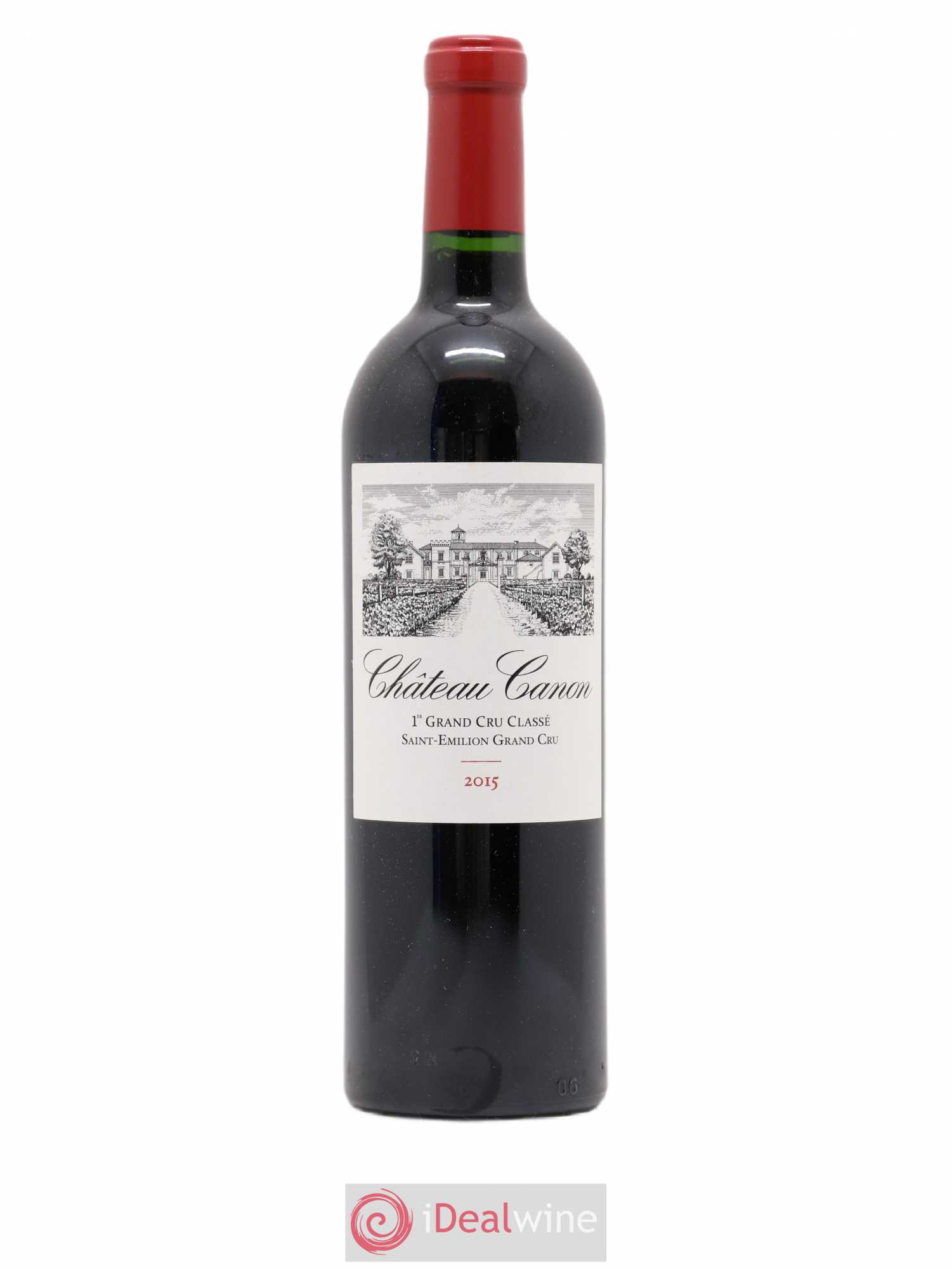 Château Canon 1er Grand Cru Classé B 2015 - Lot de 1 bouteille - 0