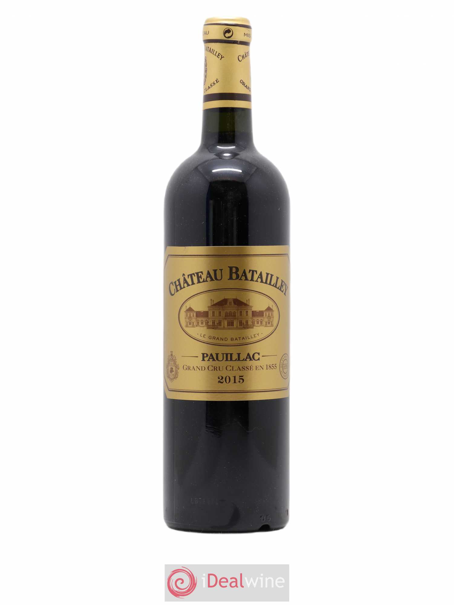 Château Batailley 5ème Grand Cru Classé 2015 - Lot de 1 bouteille - 0