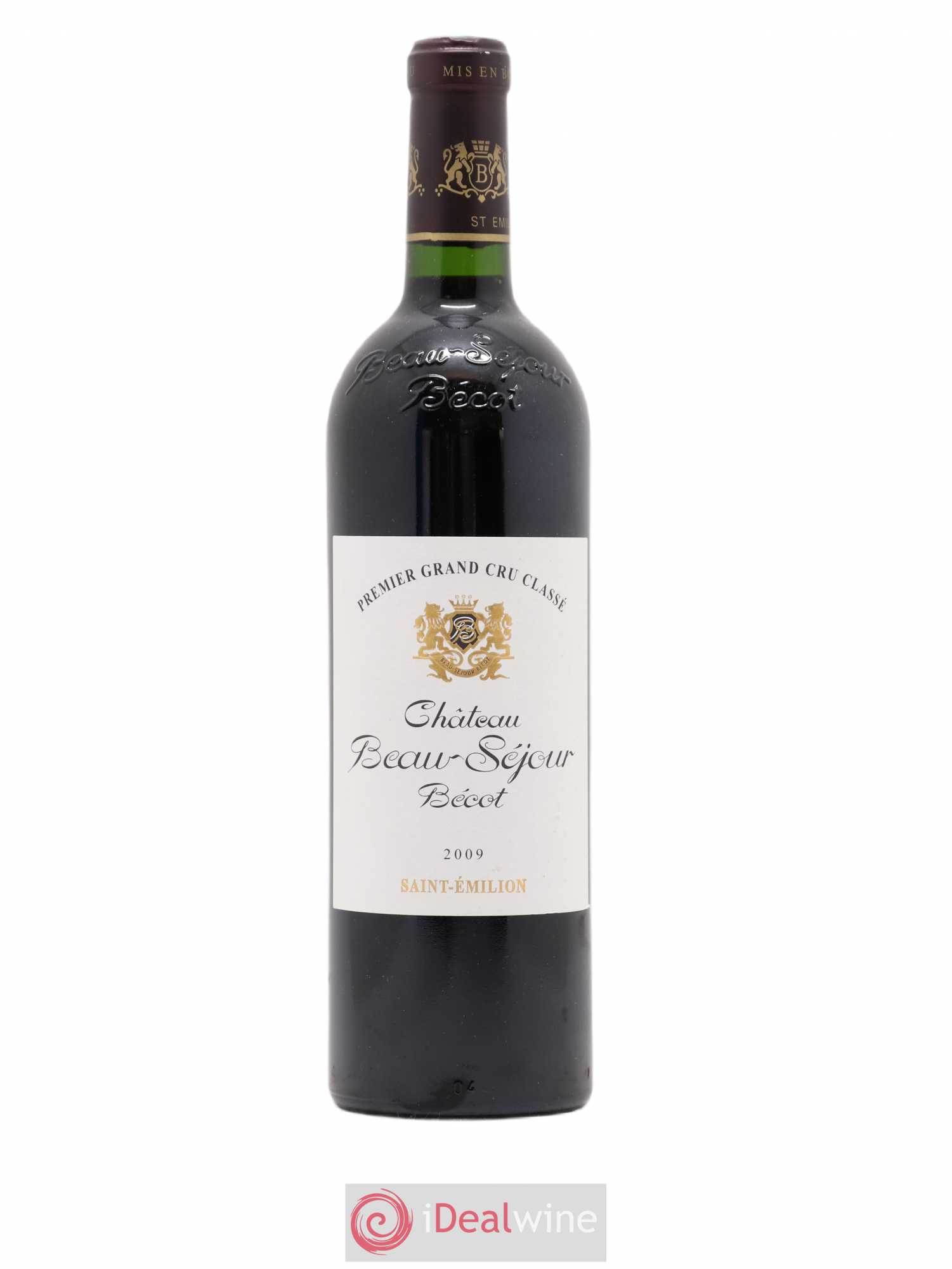 Château Beau-Séjour Bécot 1er Grand Cru Classé B 2009 - Lot de 1 bouteille - 0