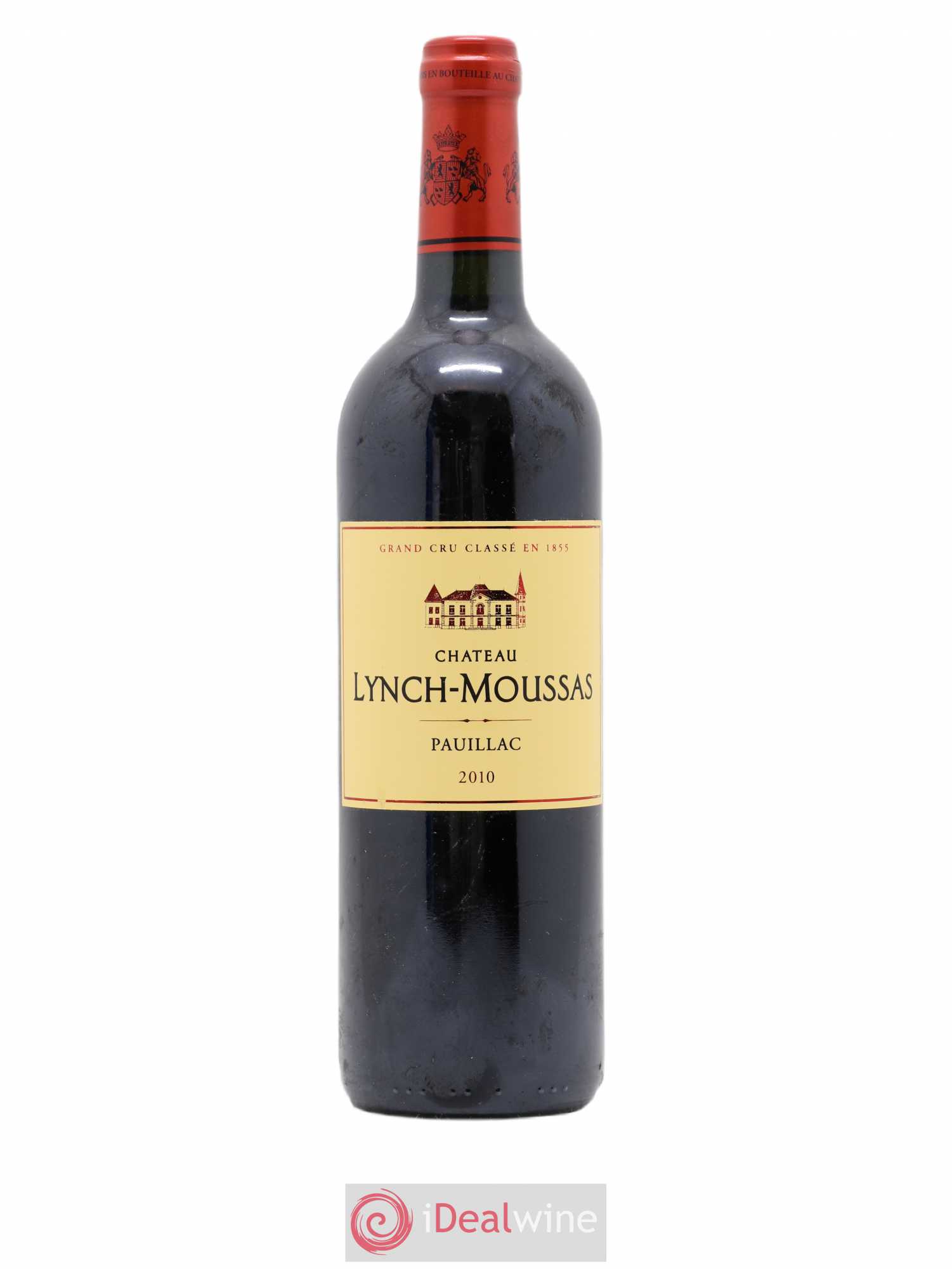 Château Lynch Moussas 5ème Grand Cru Classé 2010 - Lot de 1 bouteille - 0