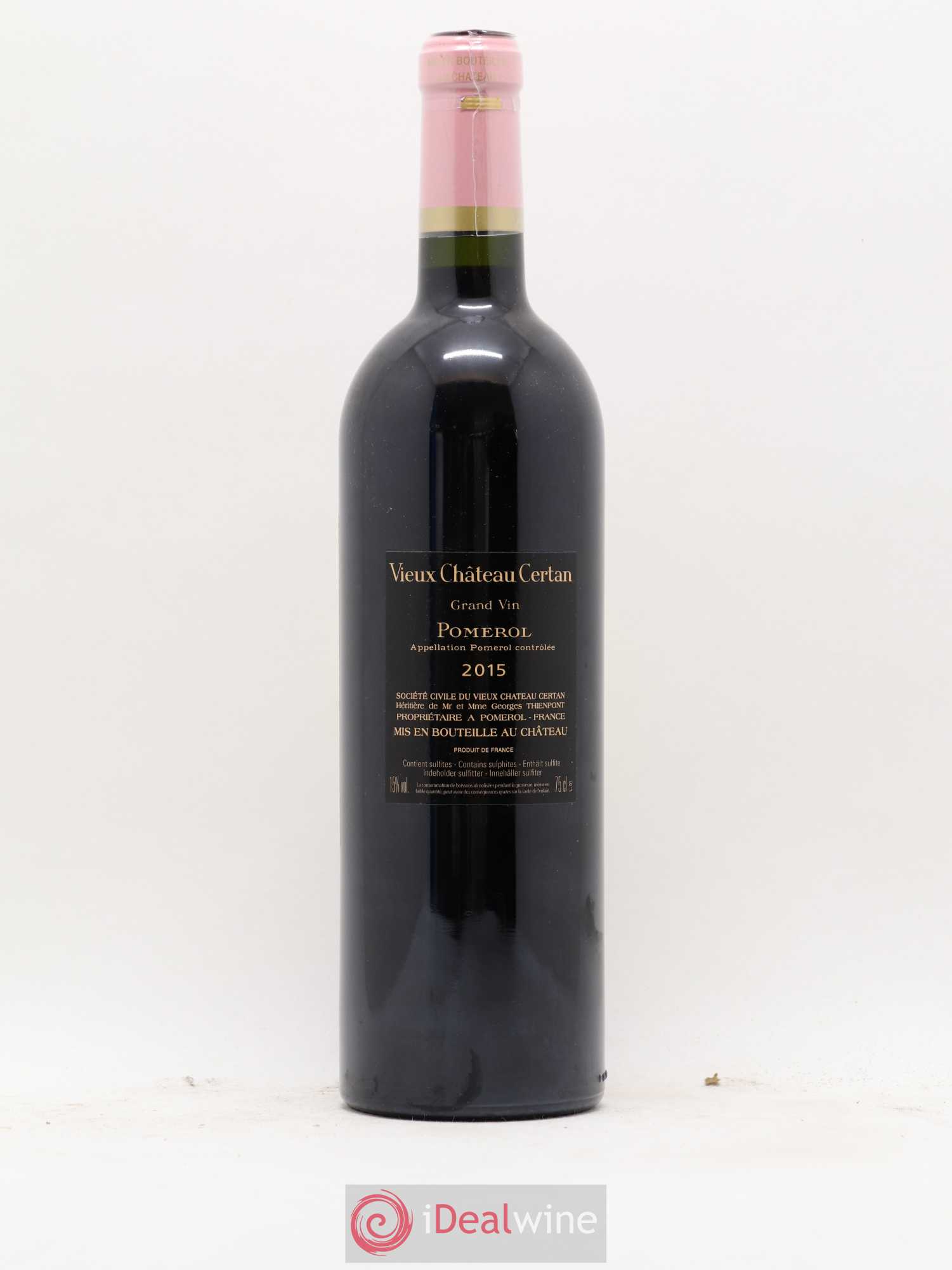 Vieux Château Certan 2015 - Lot de 1 bouteille - 1