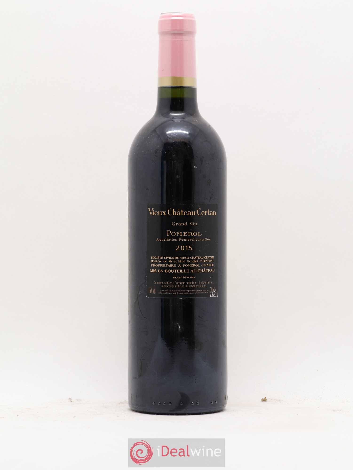 Vieux Château Certan 2015 - Lot de 1 bouteille - 1