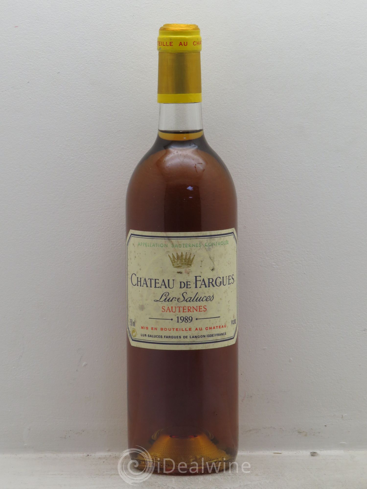 Château de Fargues 1989 - Lotto di 1 bottiglia - 0