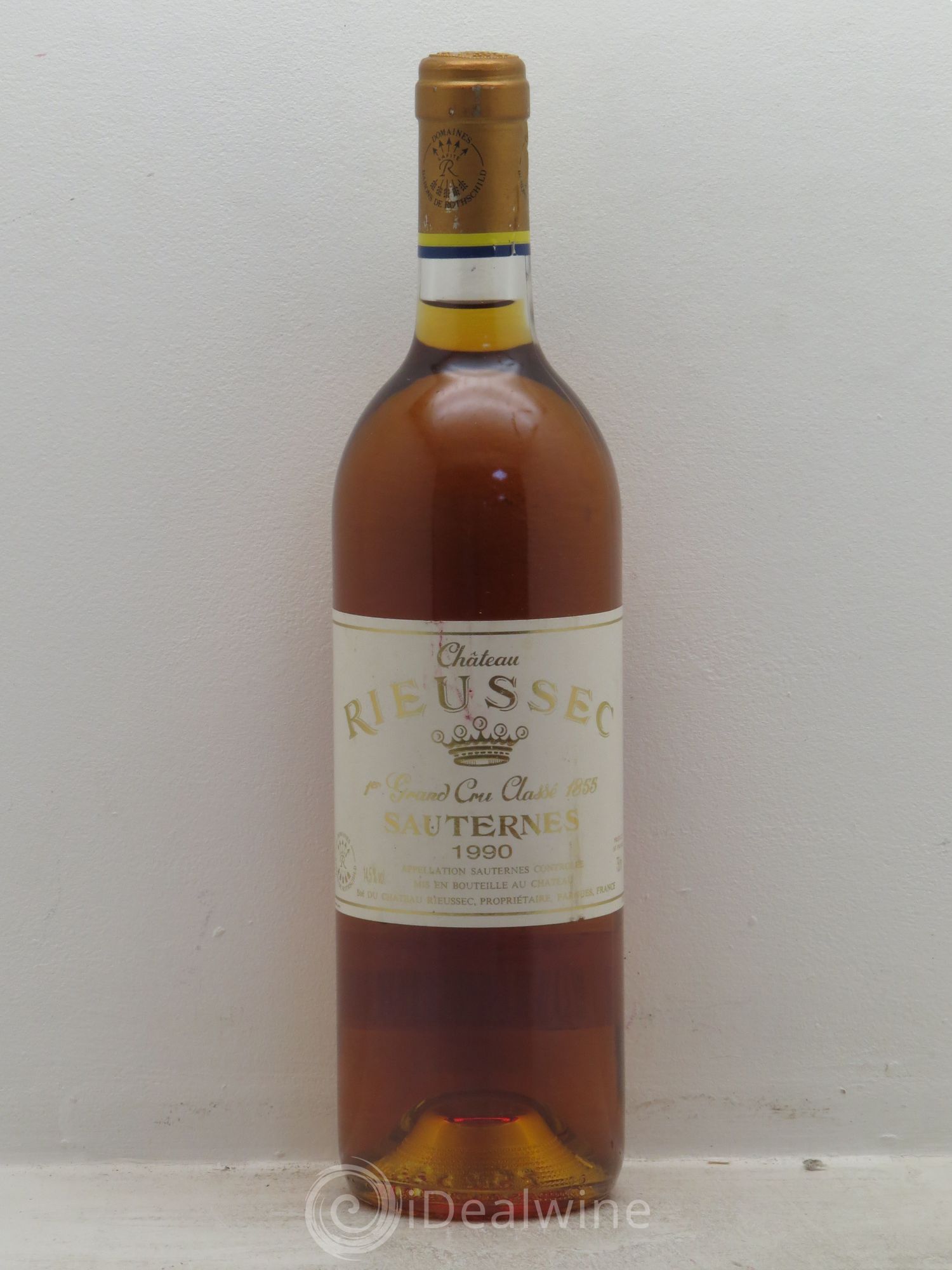 Château Rieussec 1er Grand Cru Classé 1990 - Posten von 1 Flasche - 0