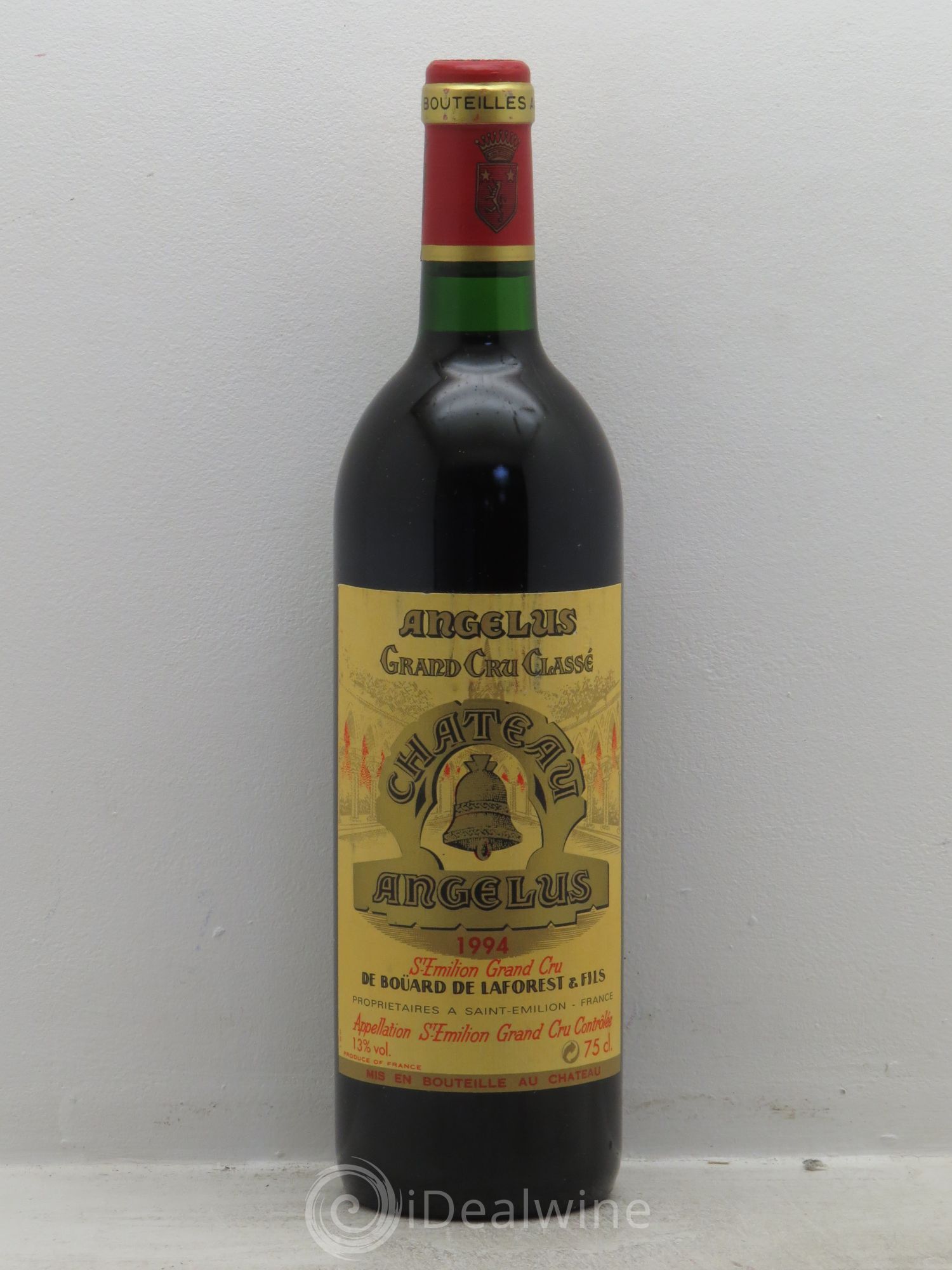 Château Angélus 1er Grand Cru Classé A 1994 - Lot de 1 bouteille - 0