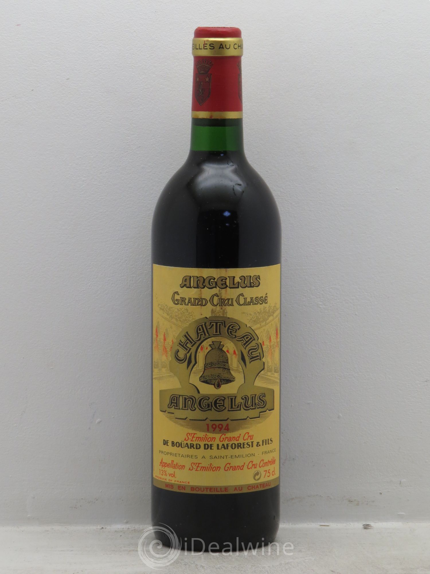 Château Angélus 1er Grand Cru Classé A 1994 - Lot de 1 bouteille - 0