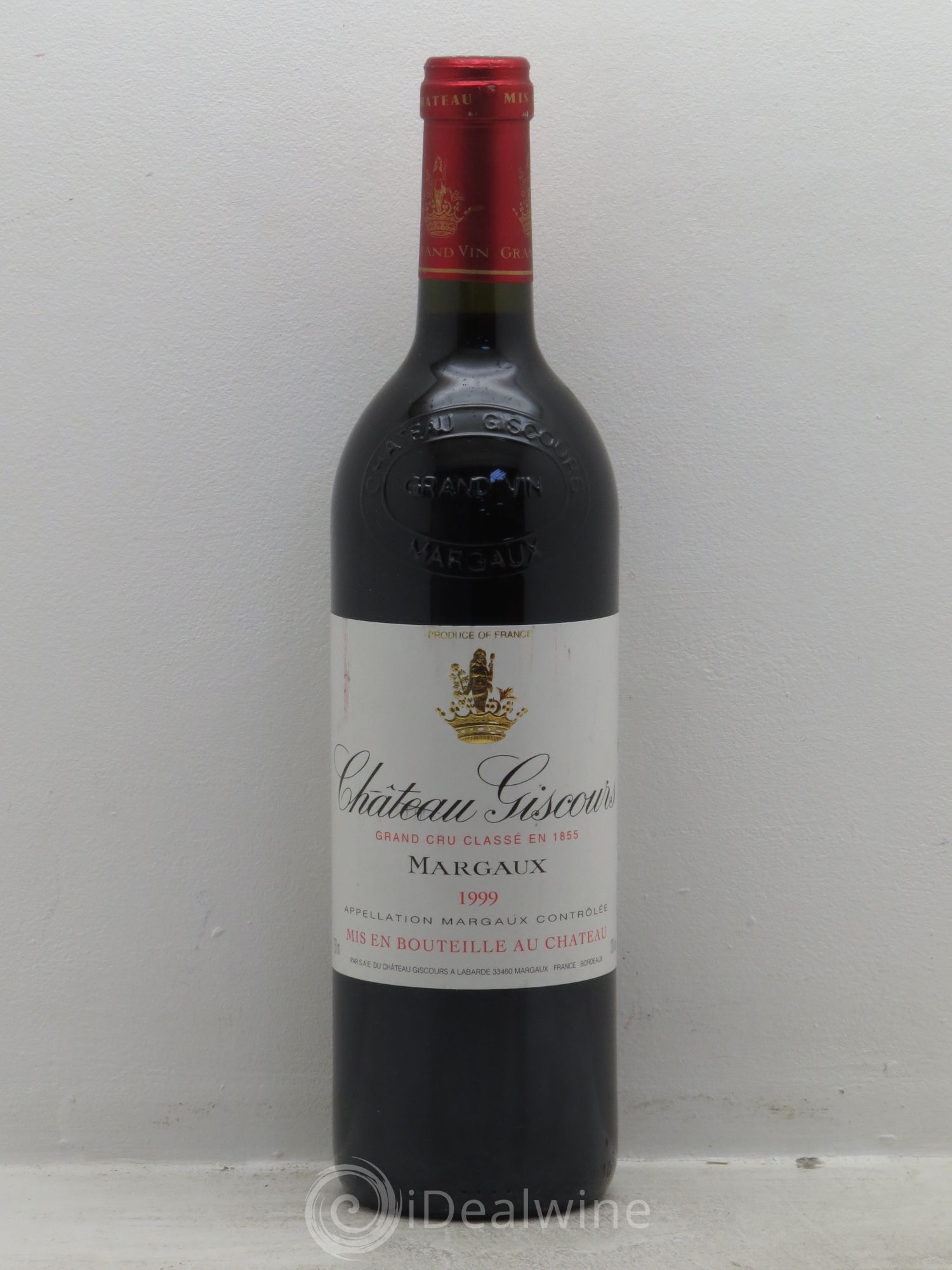 Château Giscours 3ème Grand Cru Classé 1999 - Lot de 1 bouteille - 0