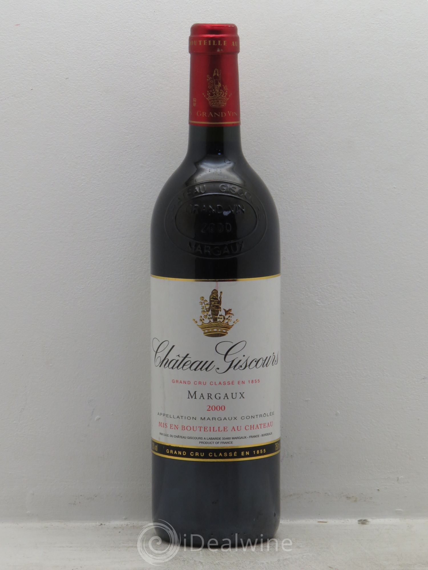 Château Giscours 3ème Grand Cru Classé 2000 - Lot de 1 bouteille - 0