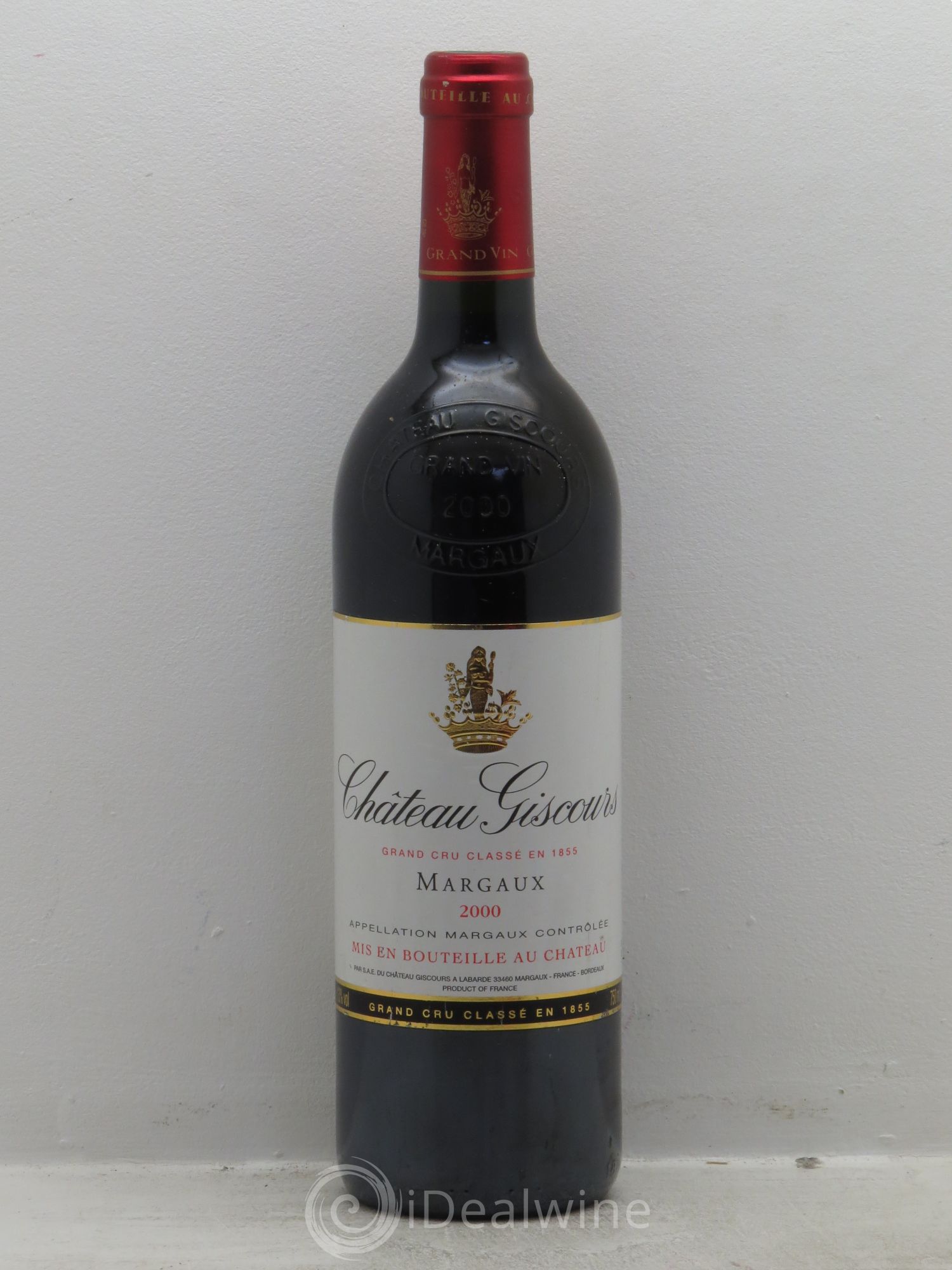 Château Giscours 3ème Grand Cru Classé 2000 - Lot de 1 bouteille - 0