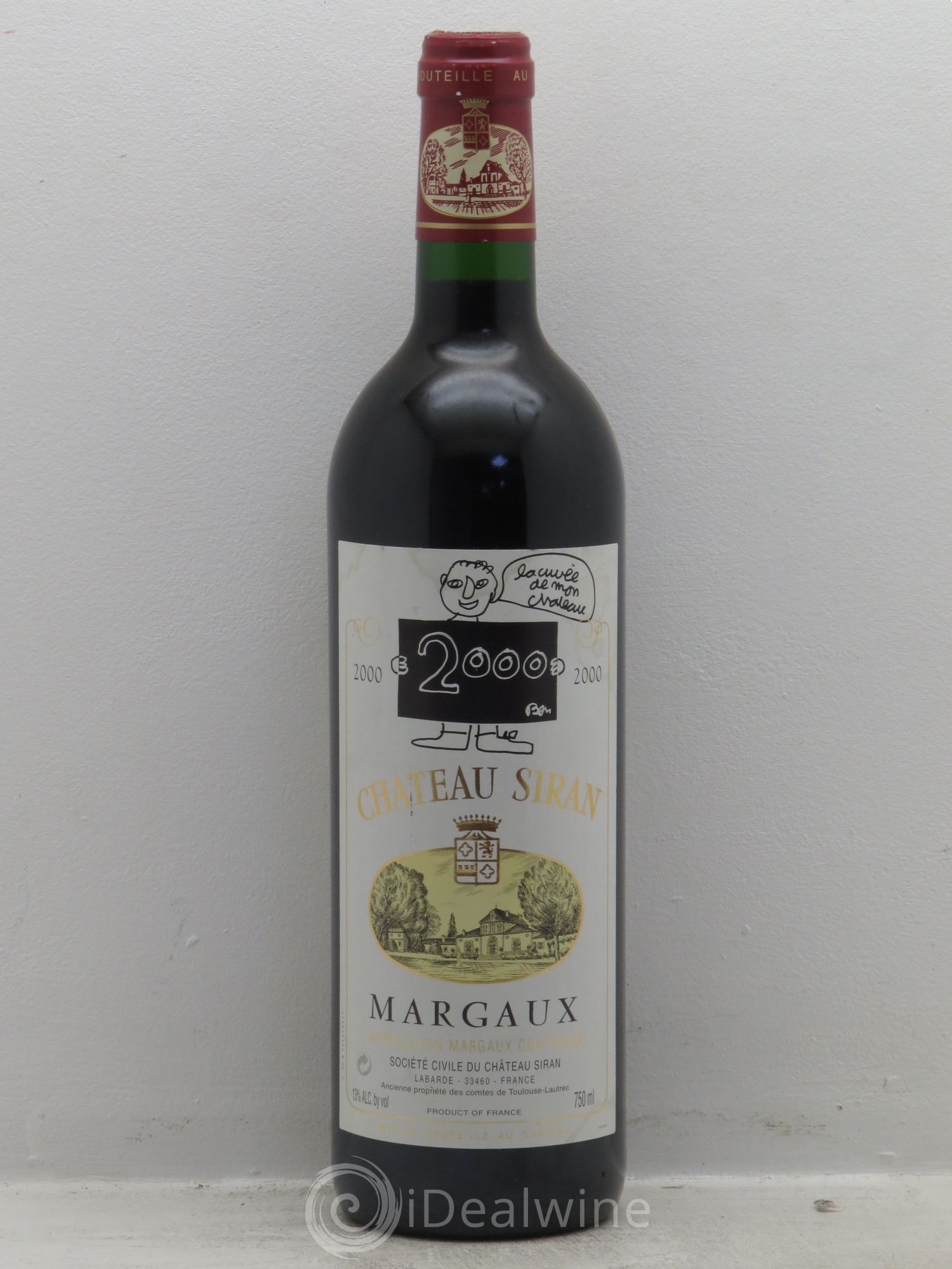 Château Siran 2000 - Lot de 1 bouteille - 0