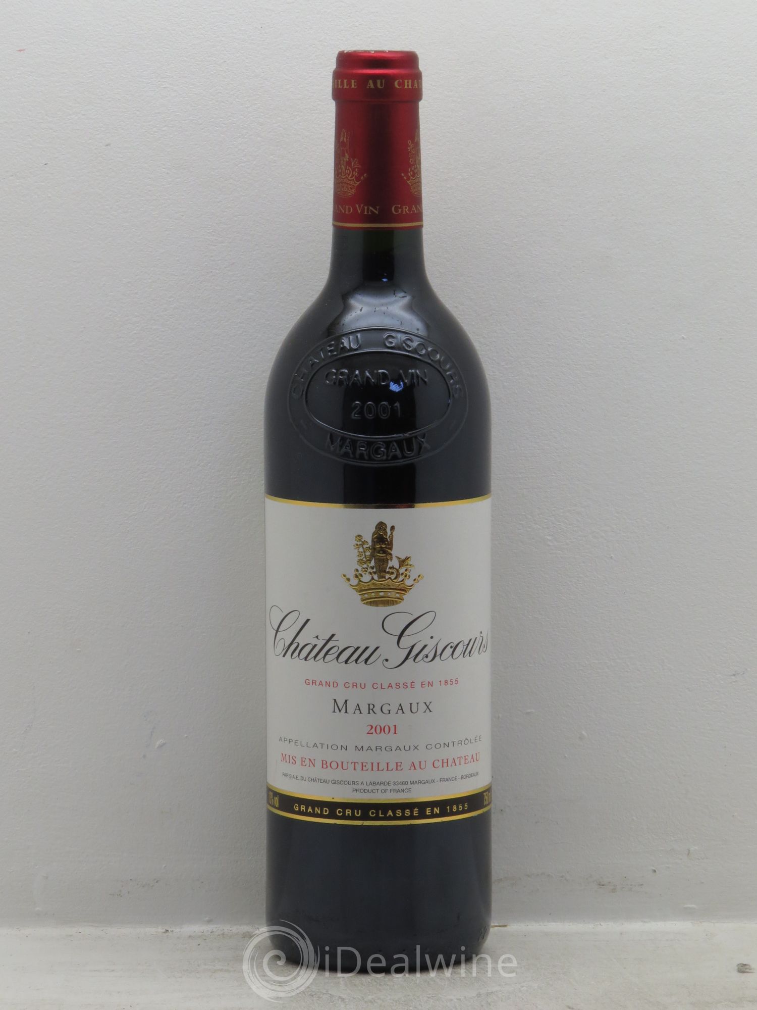 Château Giscours 3ème Grand Cru Classé 2001 - Lot de 1 bouteille - 0