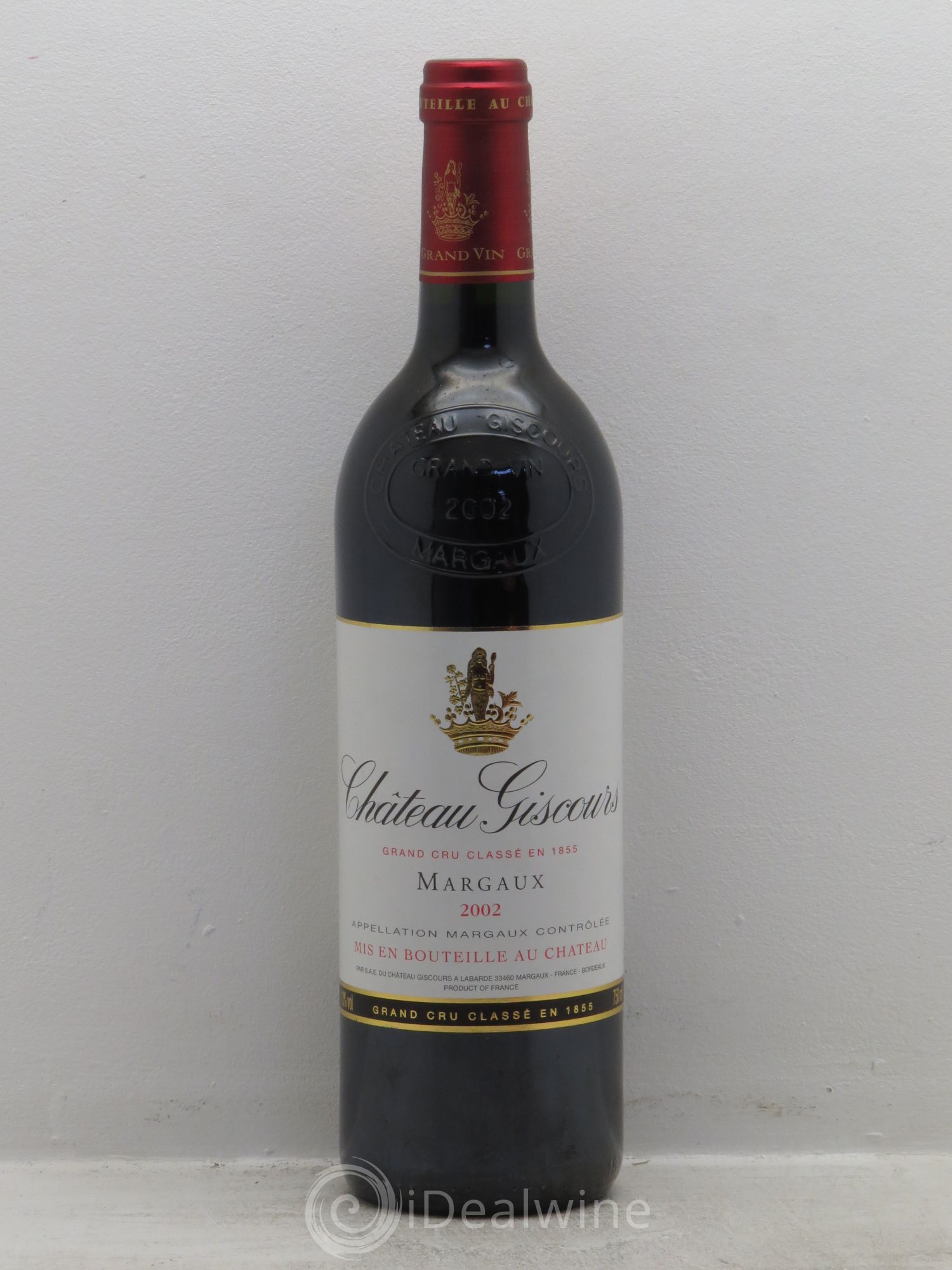 Château Giscours 3ème Grand Cru Classé 2002 - Lot de 1 bouteille - 0