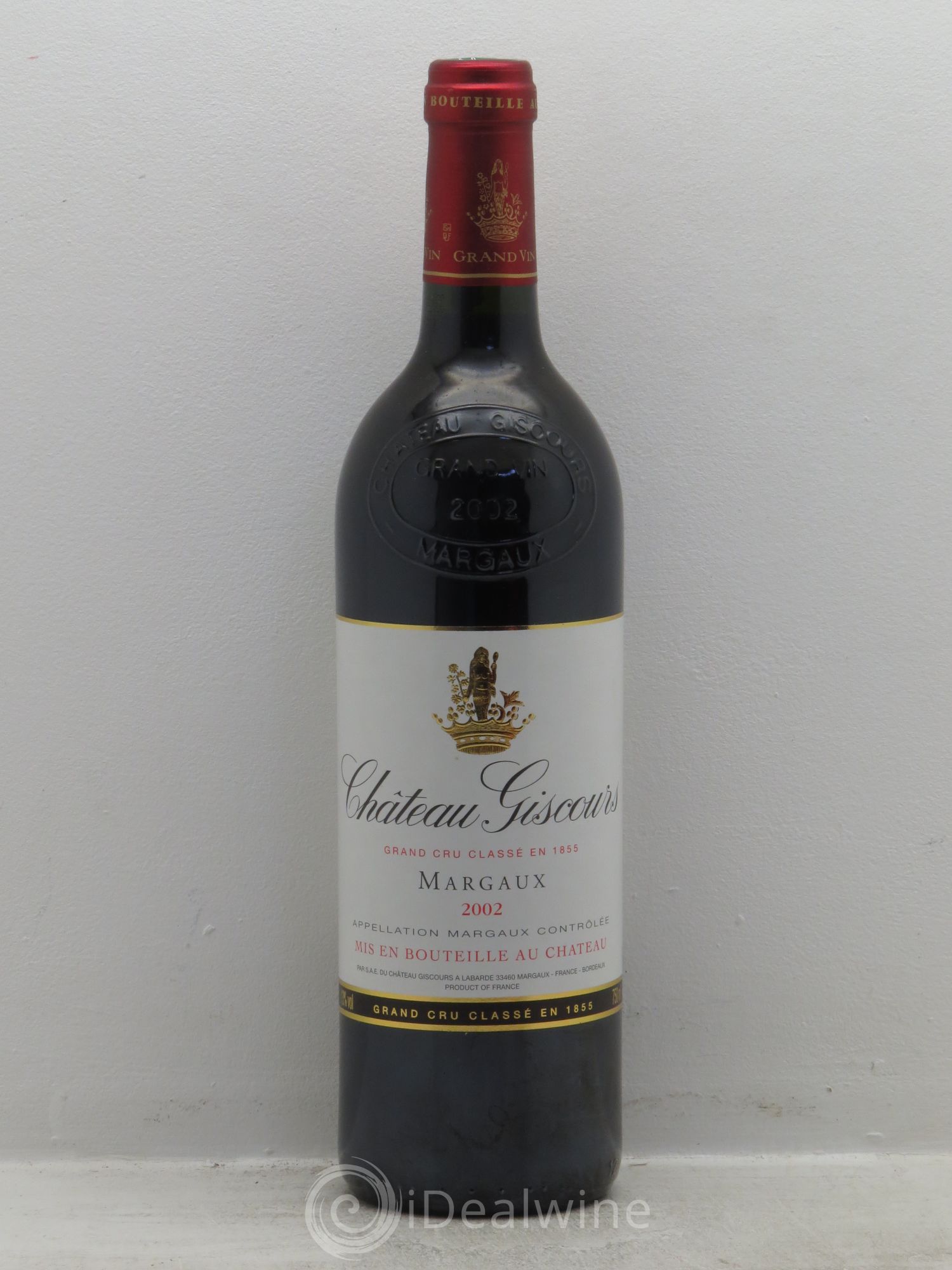 Château Giscours 3ème Grand Cru Classé 2002 - Lot de 1 bouteille - 0
