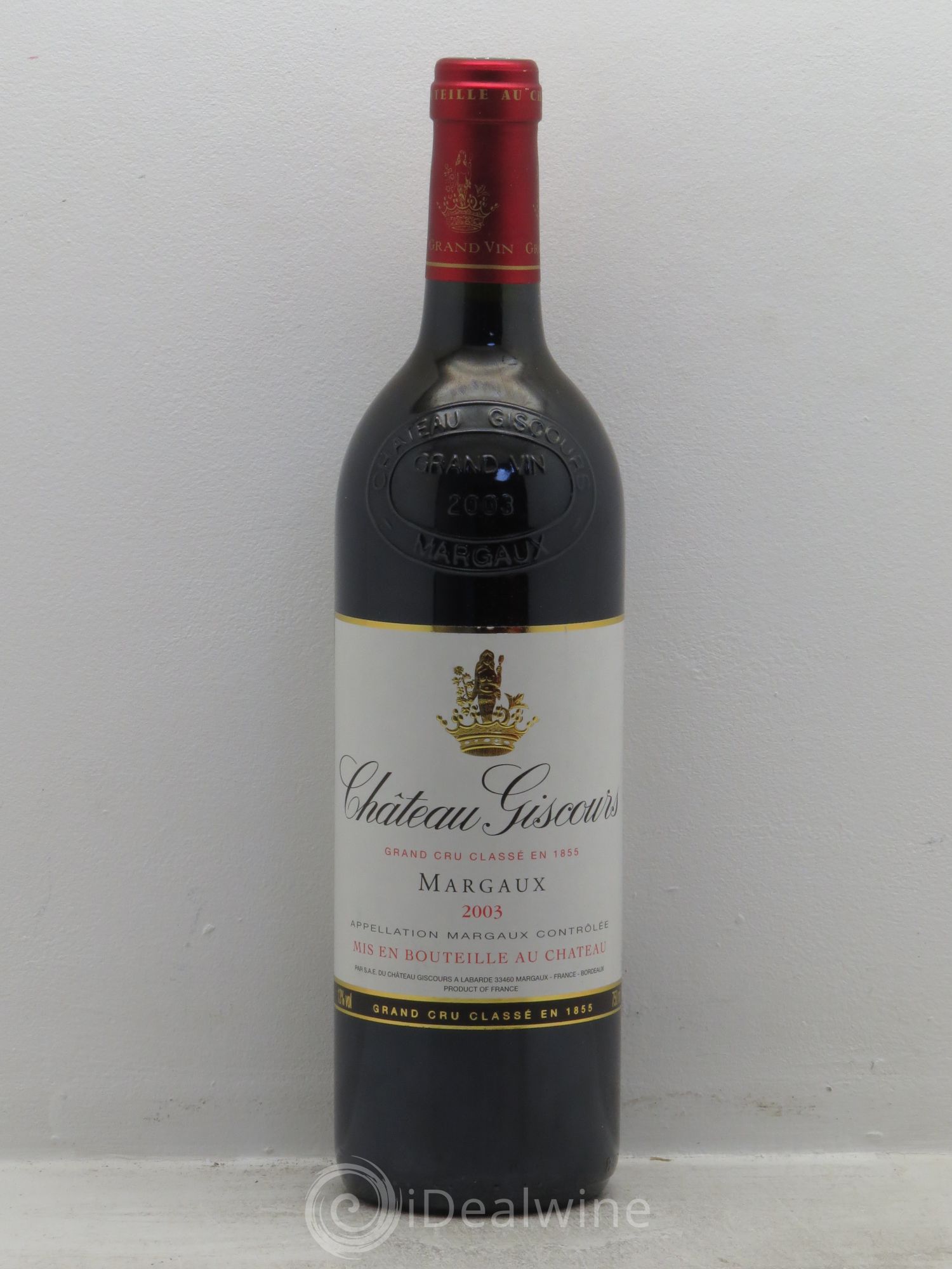 Château Giscours 3ème Grand Cru Classé 2003 - Lot de 1 bouteille - 0