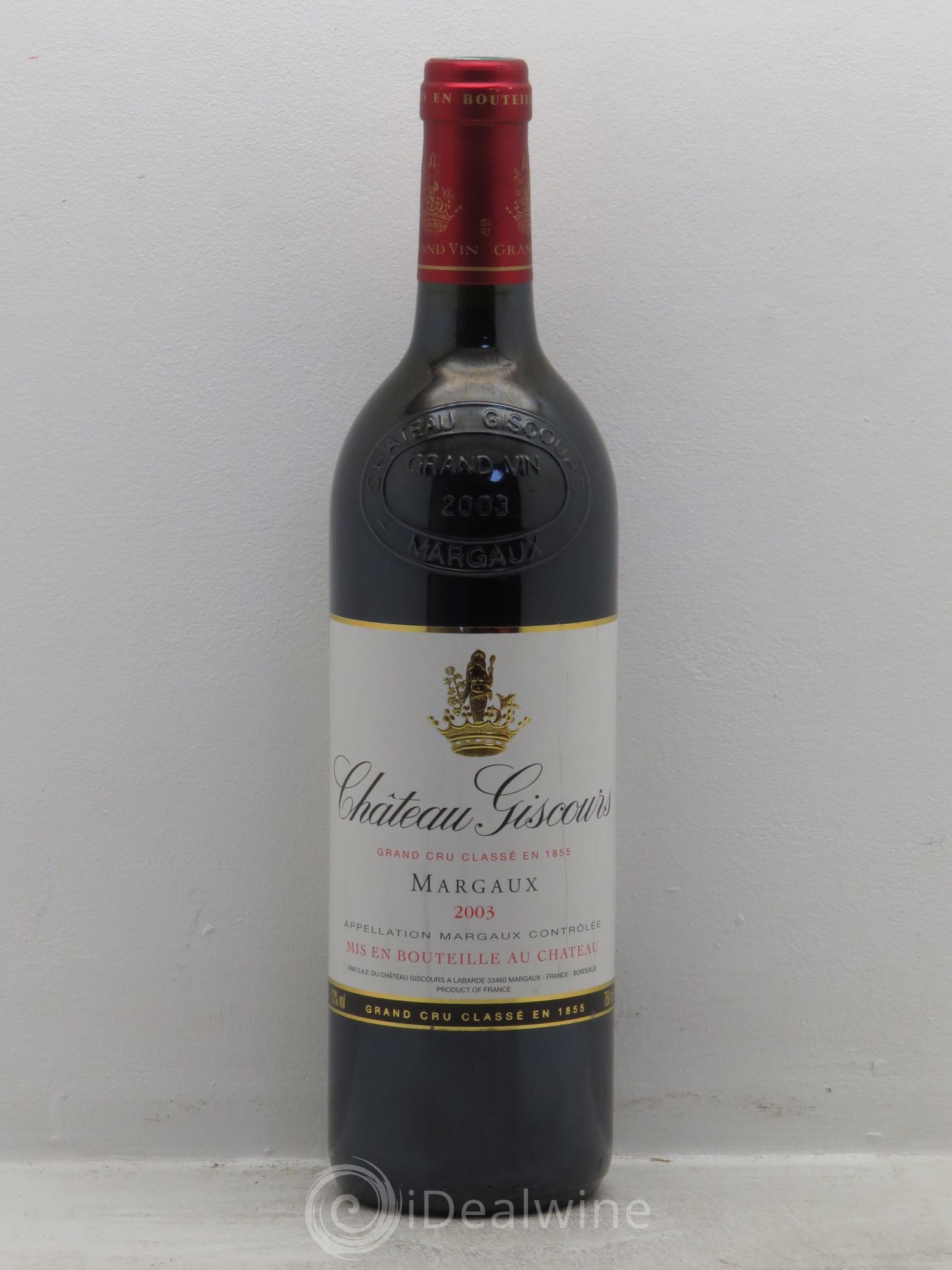 Château Giscours 3ème Grand Cru Classé 2003 - Lot de 1 bouteille - 0