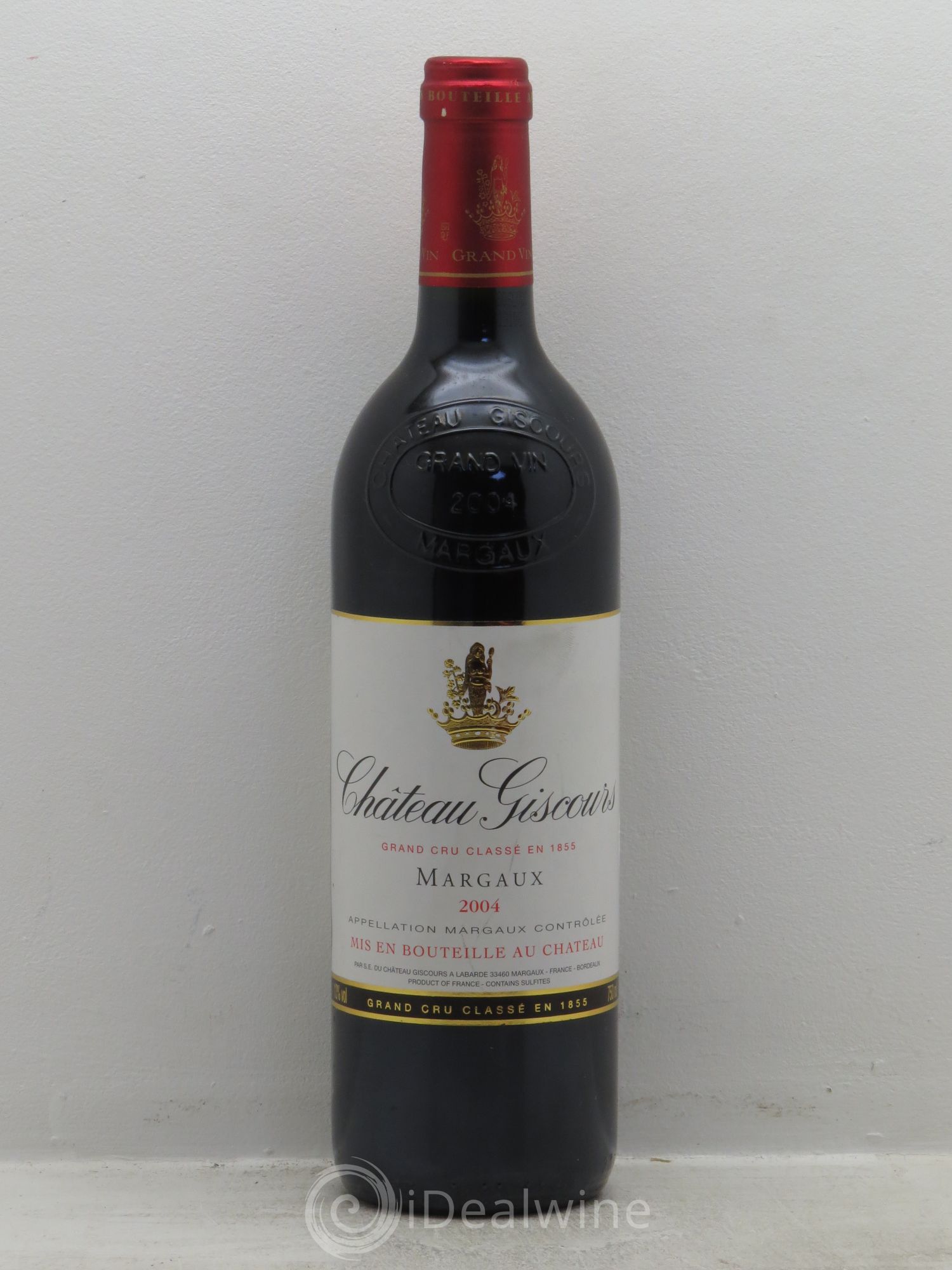 Château Giscours 3ème Grand Cru Classé 2004 - Lot de 1 bouteille - 0