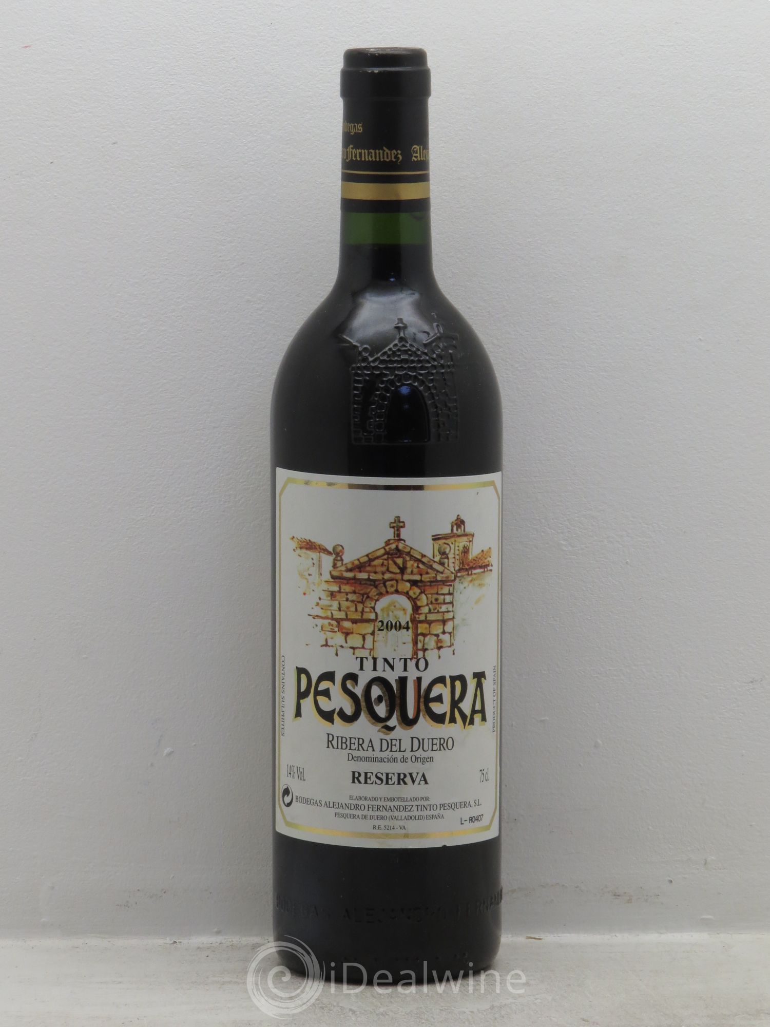 Ribera Del Duero DO Pesquera (reserva) 2004 - Lot de 1 bouteille - 0
