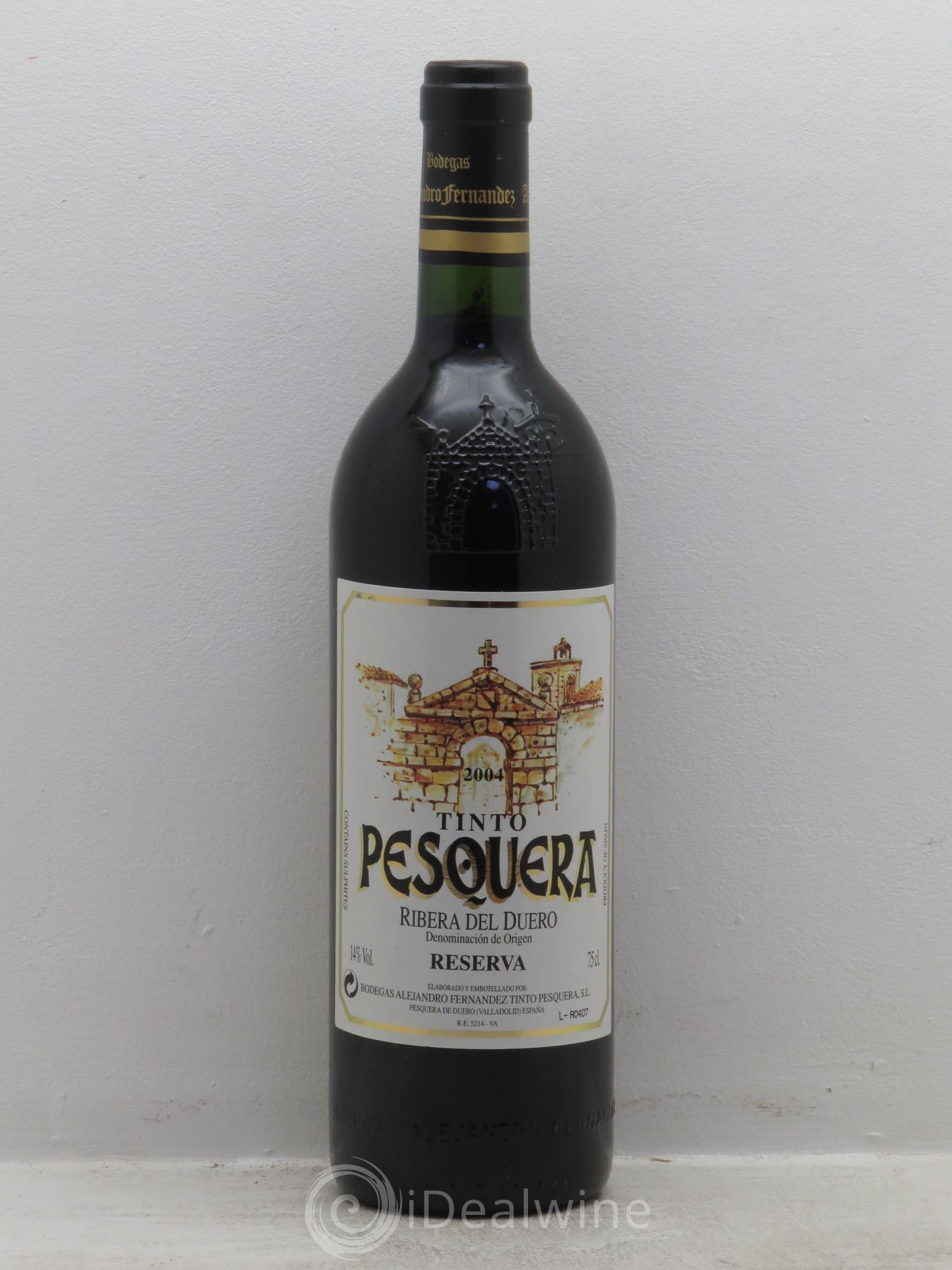 Ribera Del Duero DO Pesquera (reserva) 2004 - Lot de 1 bouteille - 0
