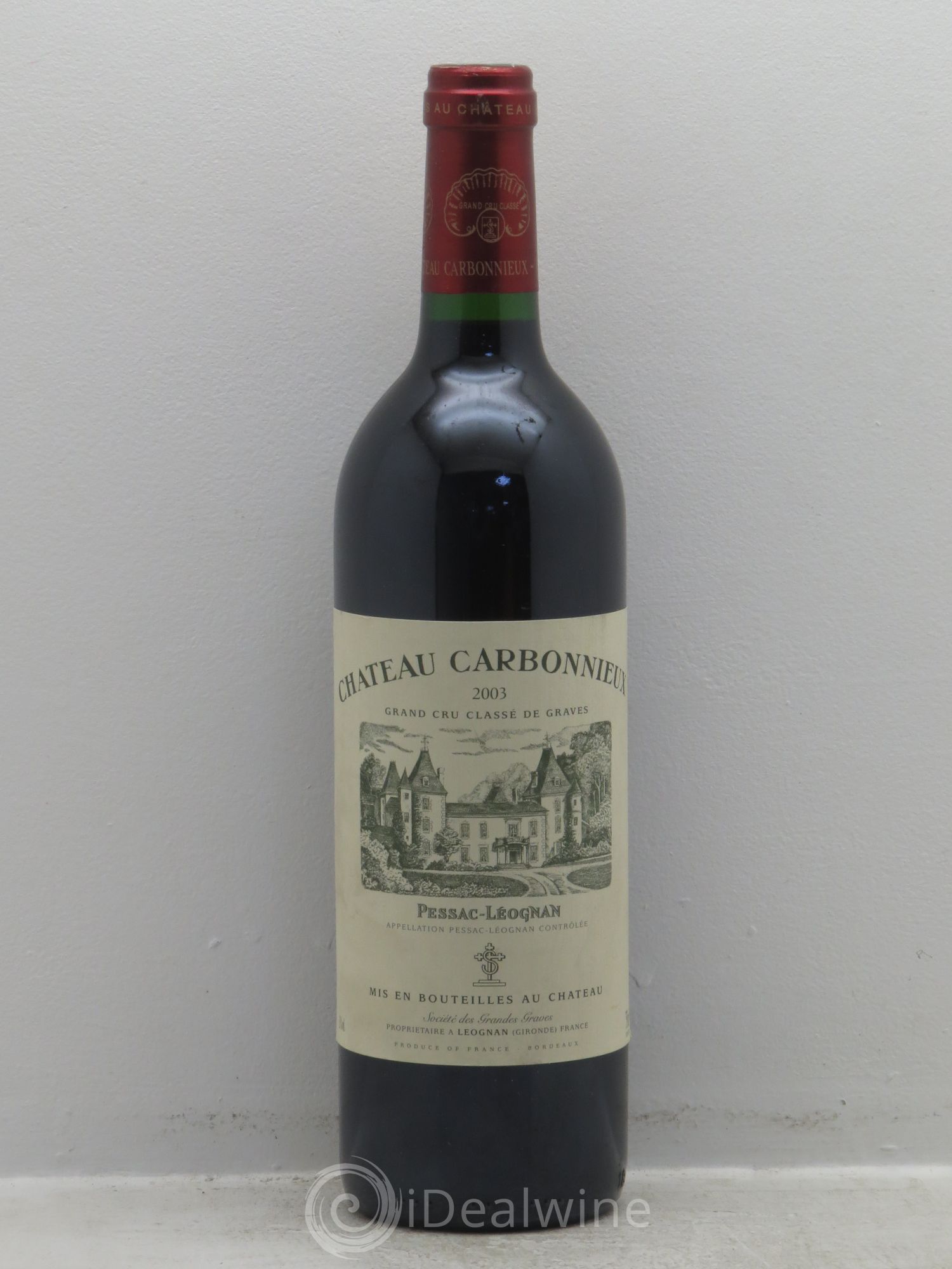 Château Carbonnieux Cru Classé de Graves (sans prix de réserve) 2003 - Lot de 1 bouteille - 0
