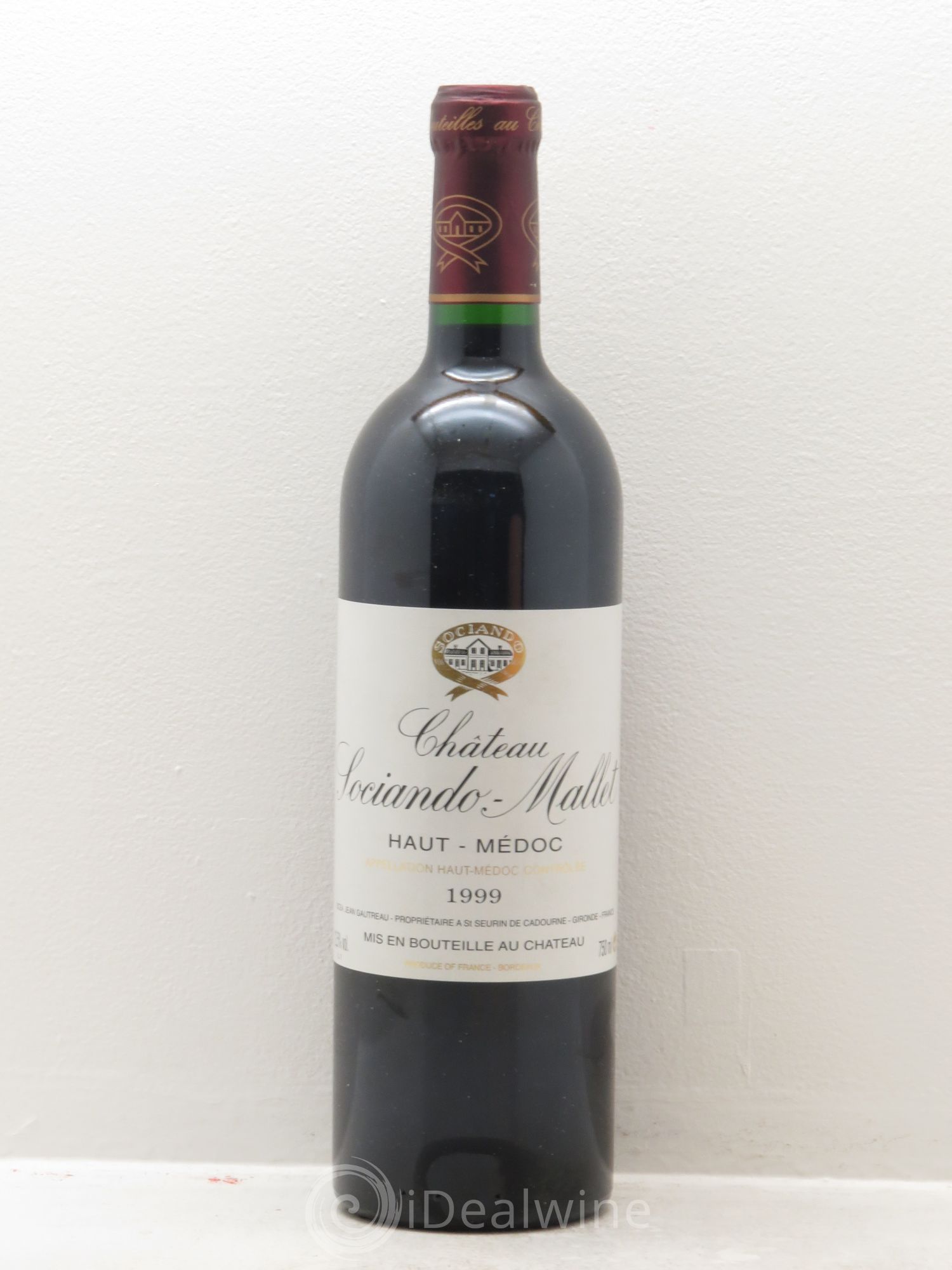 Château Sociando Mallet (sans prix de réserve) 1999 - Lot de 1 bouteille - 0