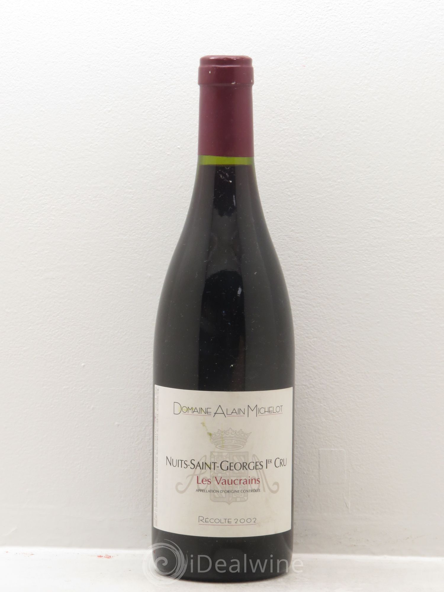 Nuits-Saint-Georges 1er Cru (sans prix de réserve) 2002 - Lot de 1 bouteille - 0
