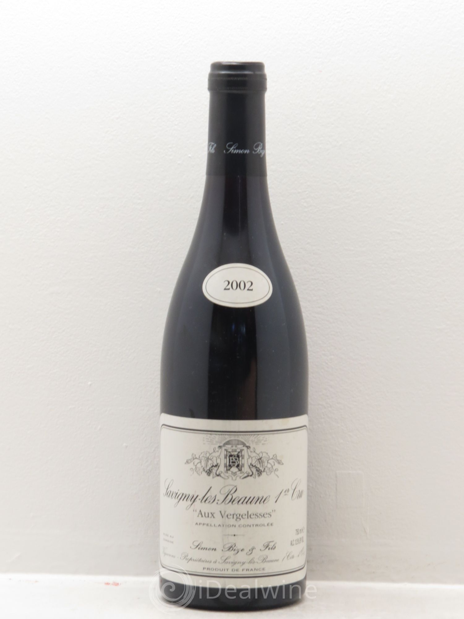 Savigny-lès-Beaune 1er Cru Aux Vergelesses Simon Bize & Fils (sans prix de réserve) 2002 - Lot de 1 bouteille - 0