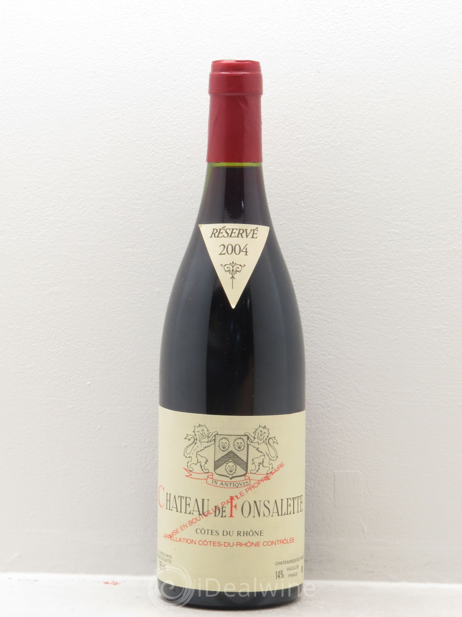 Côtes-du-Rhône Château de Fonsalette Emmanuel Reynaud (sans prix de réserve) 2004 - Lot de 1 bouteille - 0