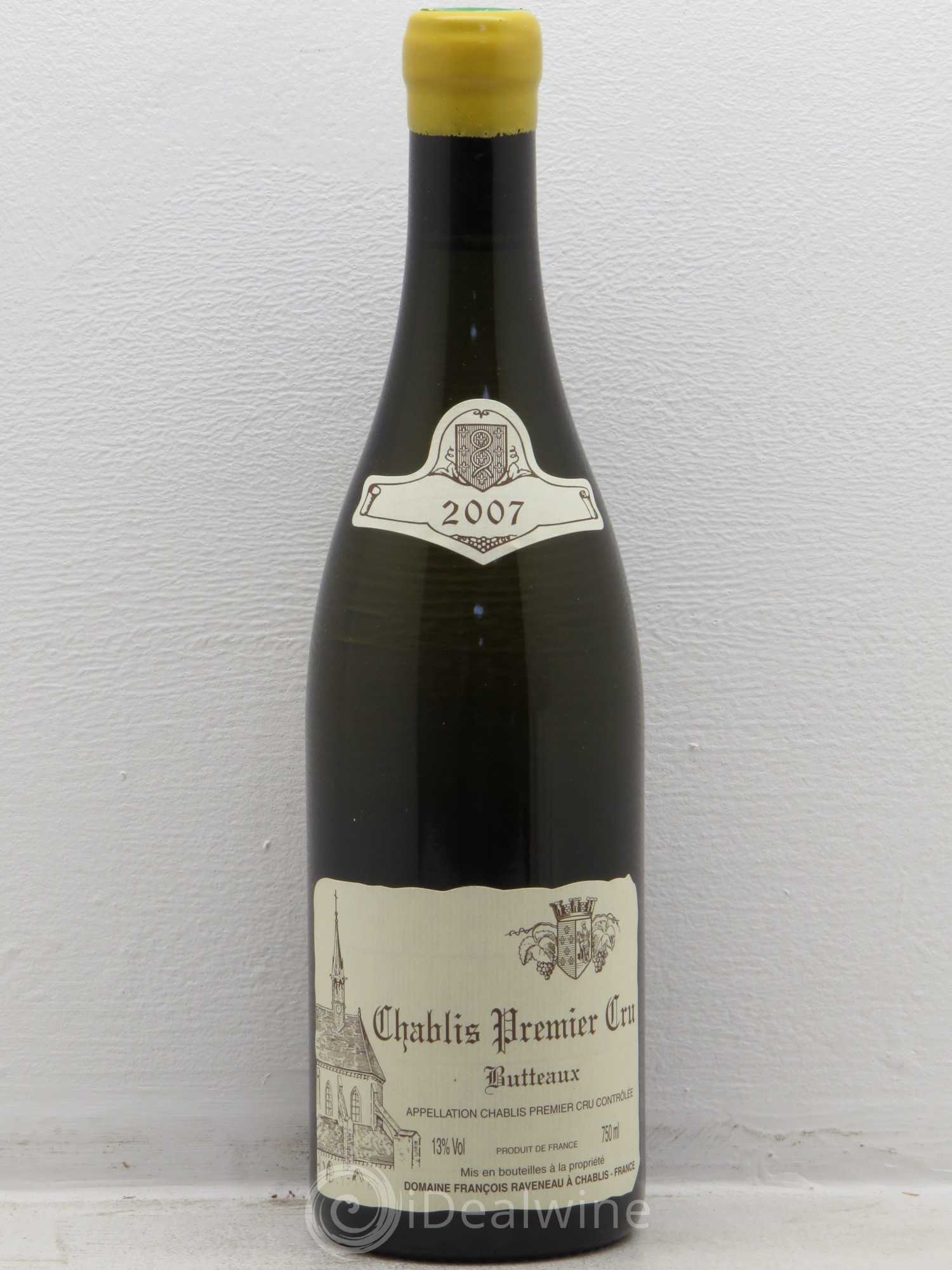 Chablis 1er Cru Butteaux Raveneau (Domaine) (sans prix de réserve) 2007 - Lot de 1 bouteille - 0