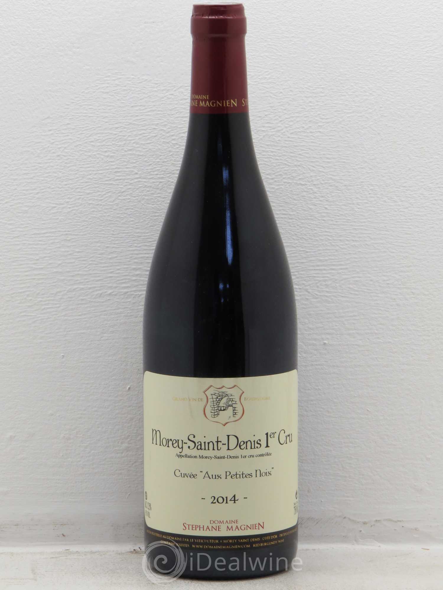 Morey-Saint-Denis 1er Cru Aux Petites Noix Stéphane Magnien (Domaine) (sans prix de réserve) 2014 - Lot de 1 bouteille - 0